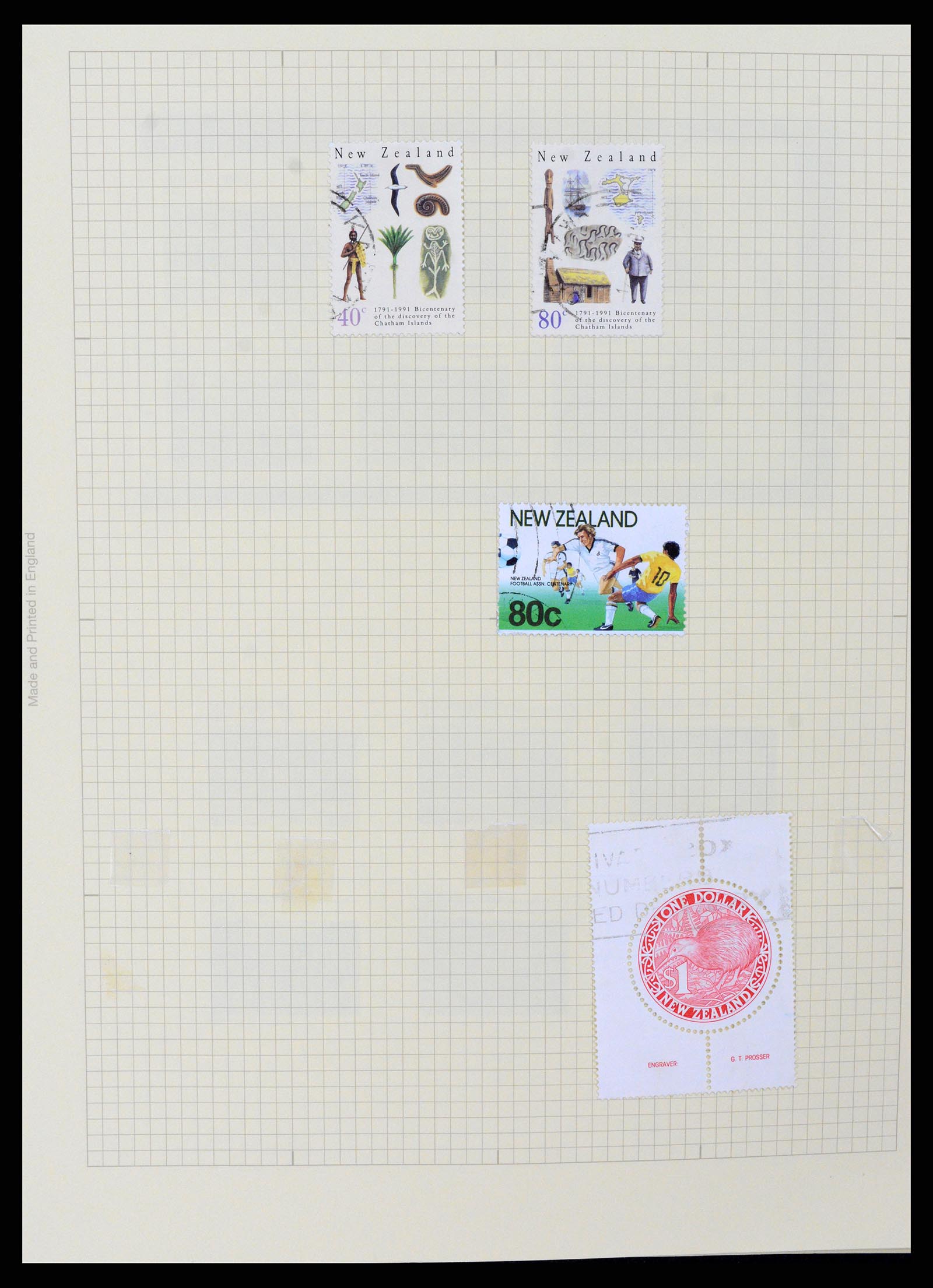 37608 231 - Postzegelverzameling 37608 Nieuw Zeeland 1874-2014.