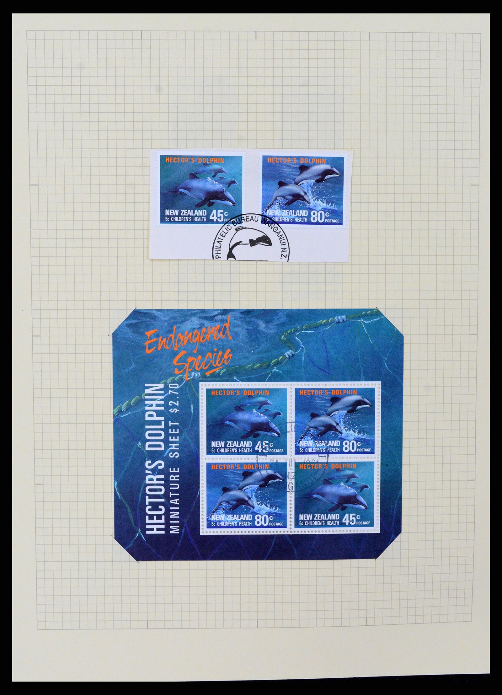 37608 235 - Postzegelverzameling 37608 Nieuw Zeeland 1874-2014.