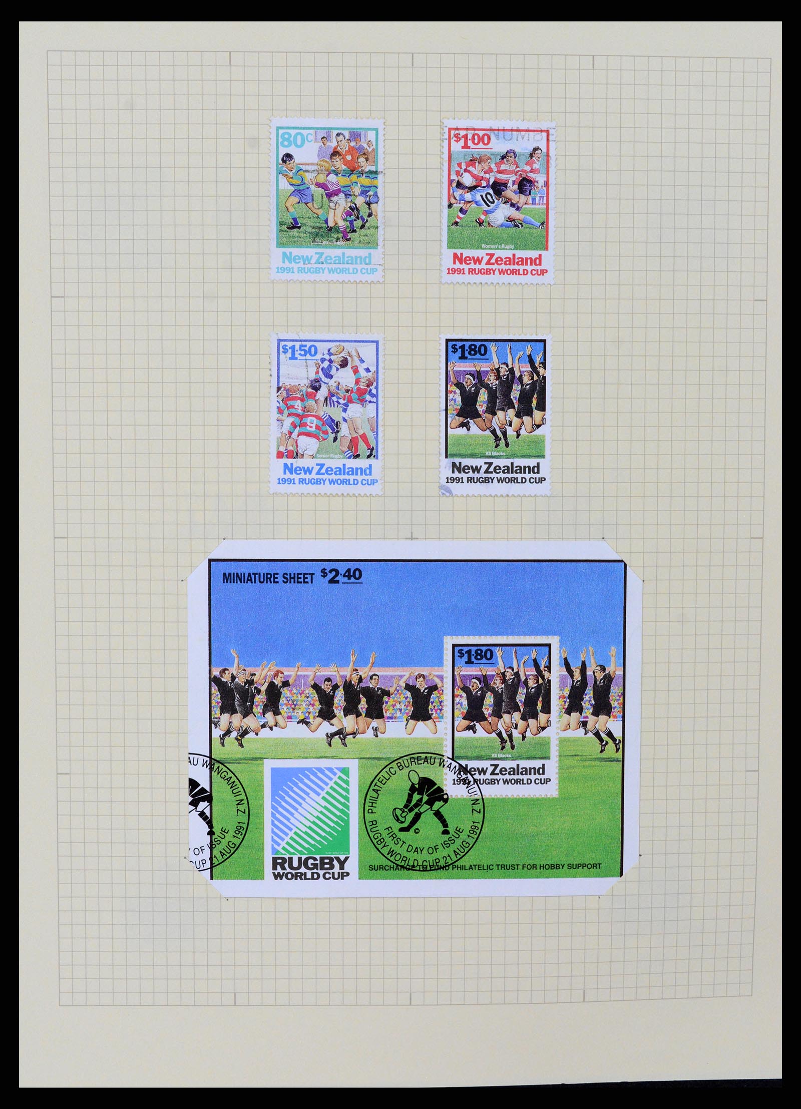 37608 236 - Postzegelverzameling 37608 Nieuw Zeeland 1874-2014.
