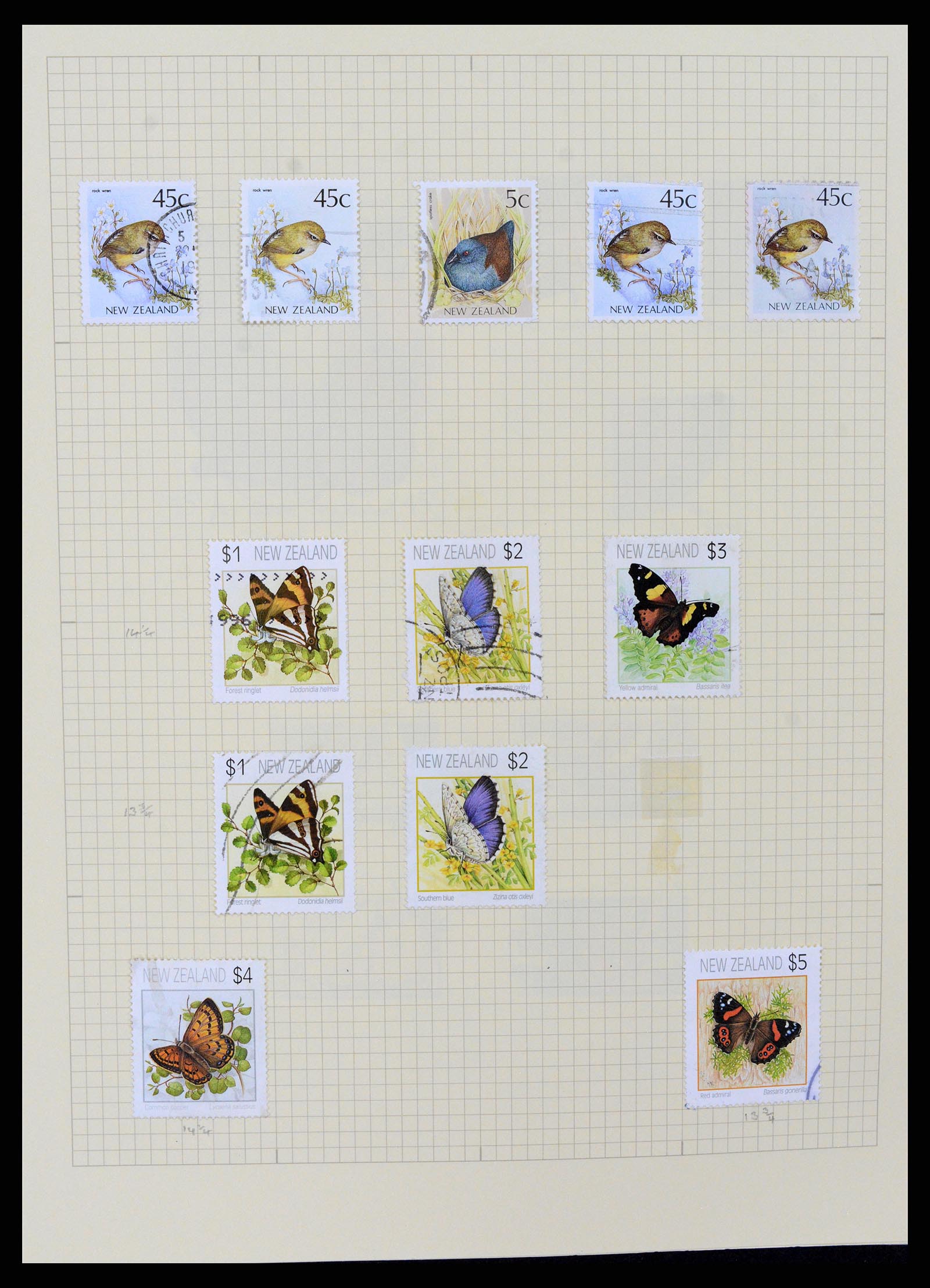 37608 237 - Postzegelverzameling 37608 Nieuw Zeeland 1874-2014.