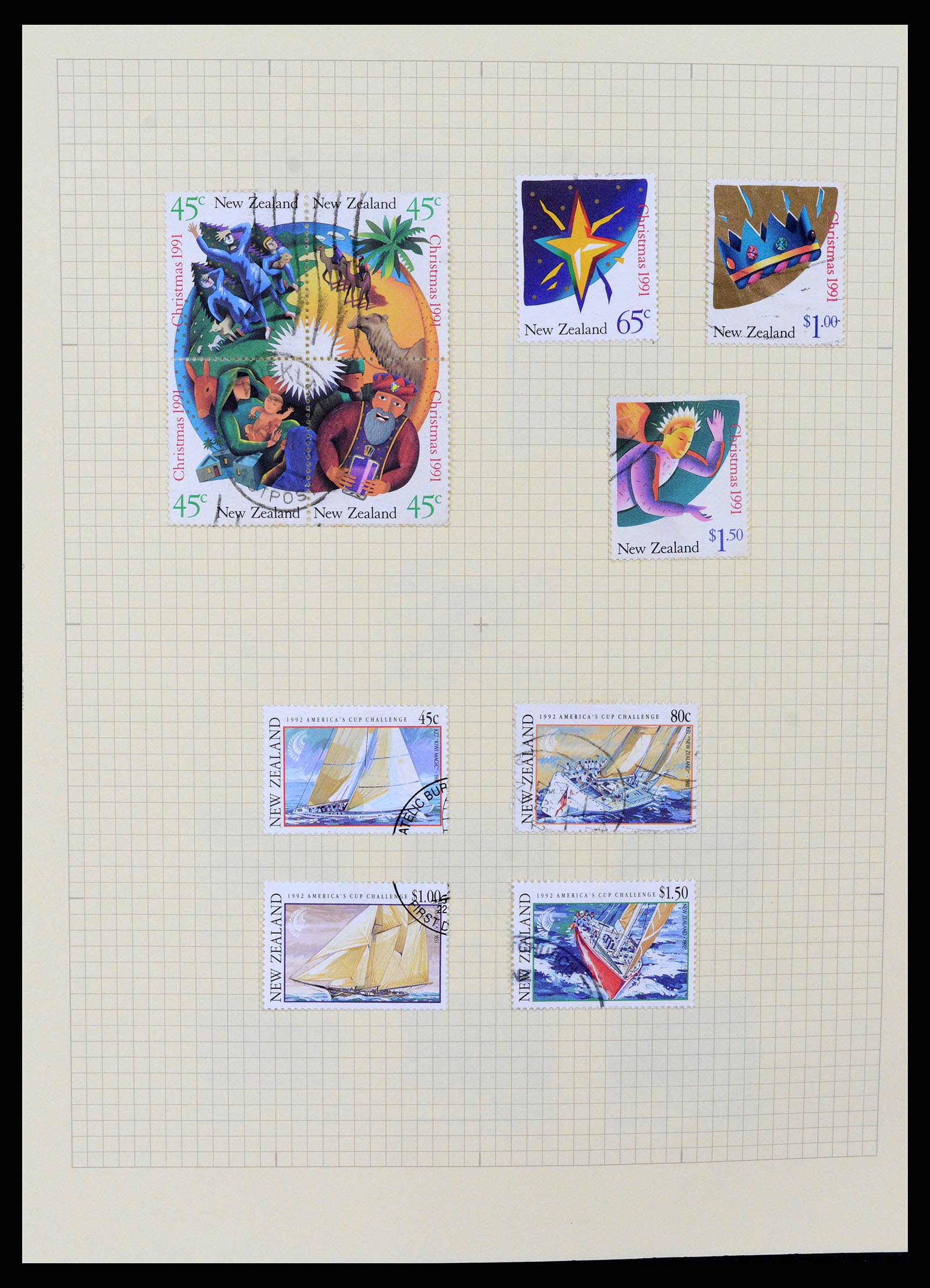 37608 238 - Postzegelverzameling 37608 Nieuw Zeeland 1874-2014.