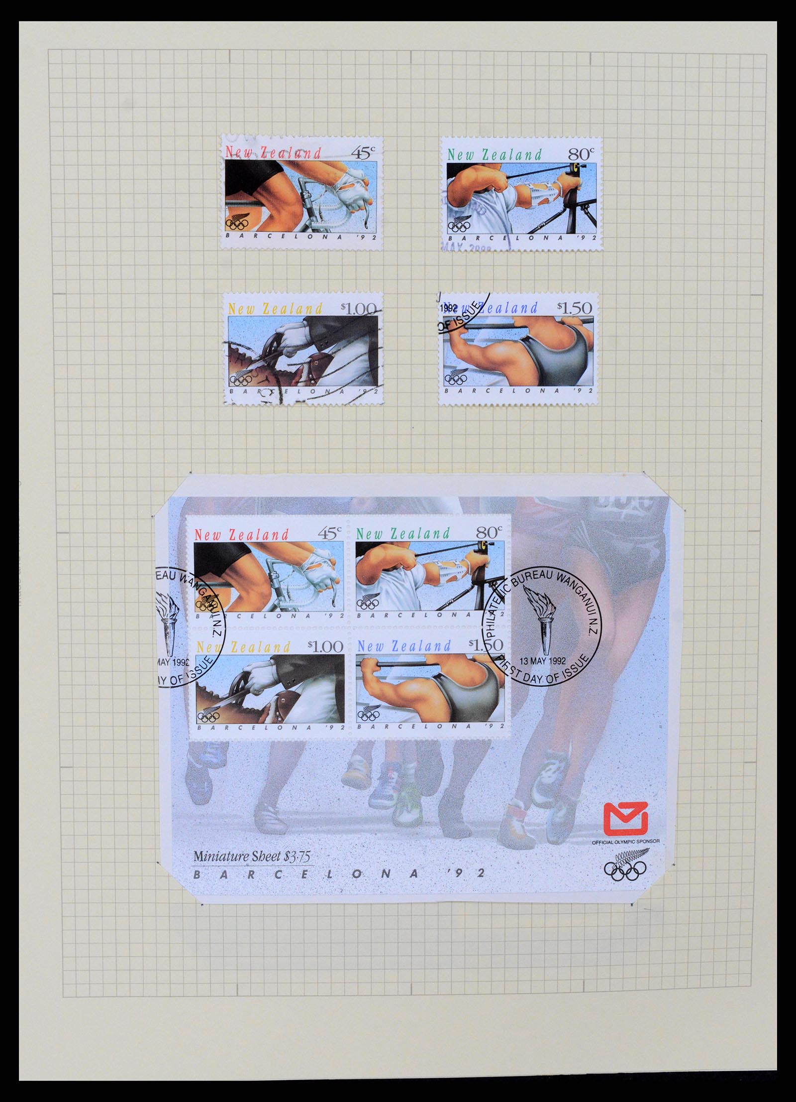 37608 240 - Postzegelverzameling 37608 Nieuw Zeeland 1874-2014.