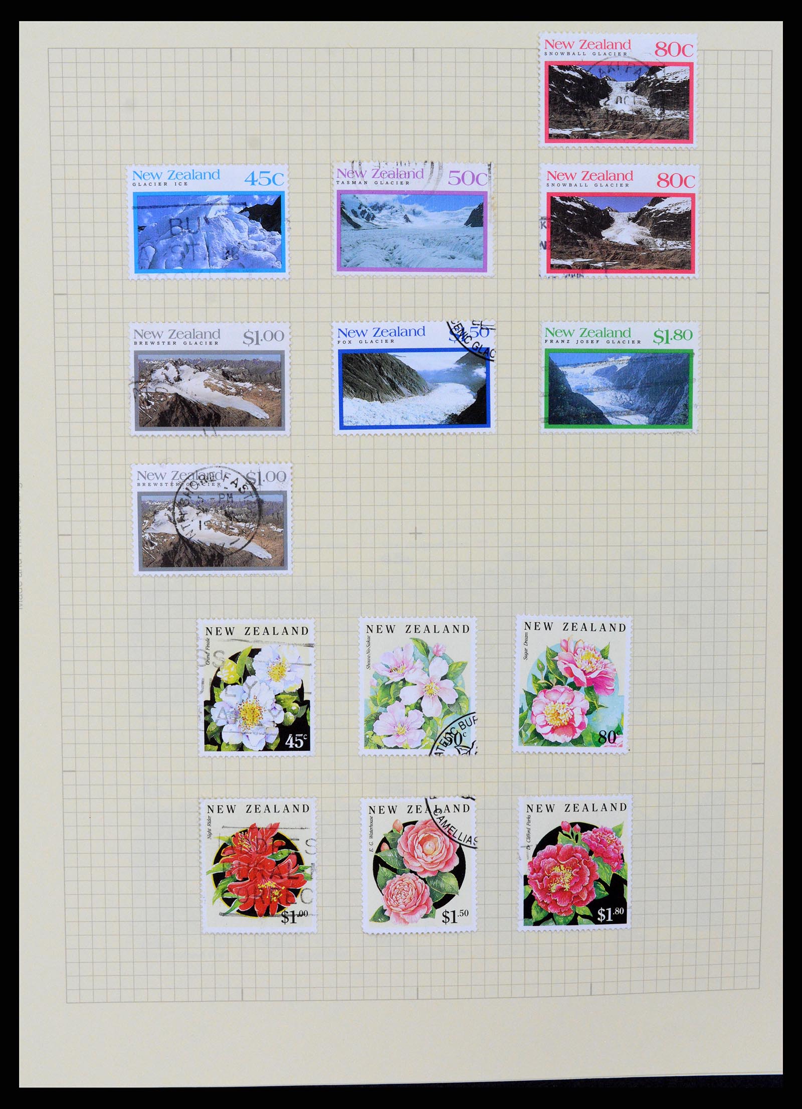 37608 242 - Postzegelverzameling 37608 Nieuw Zeeland 1874-2014.