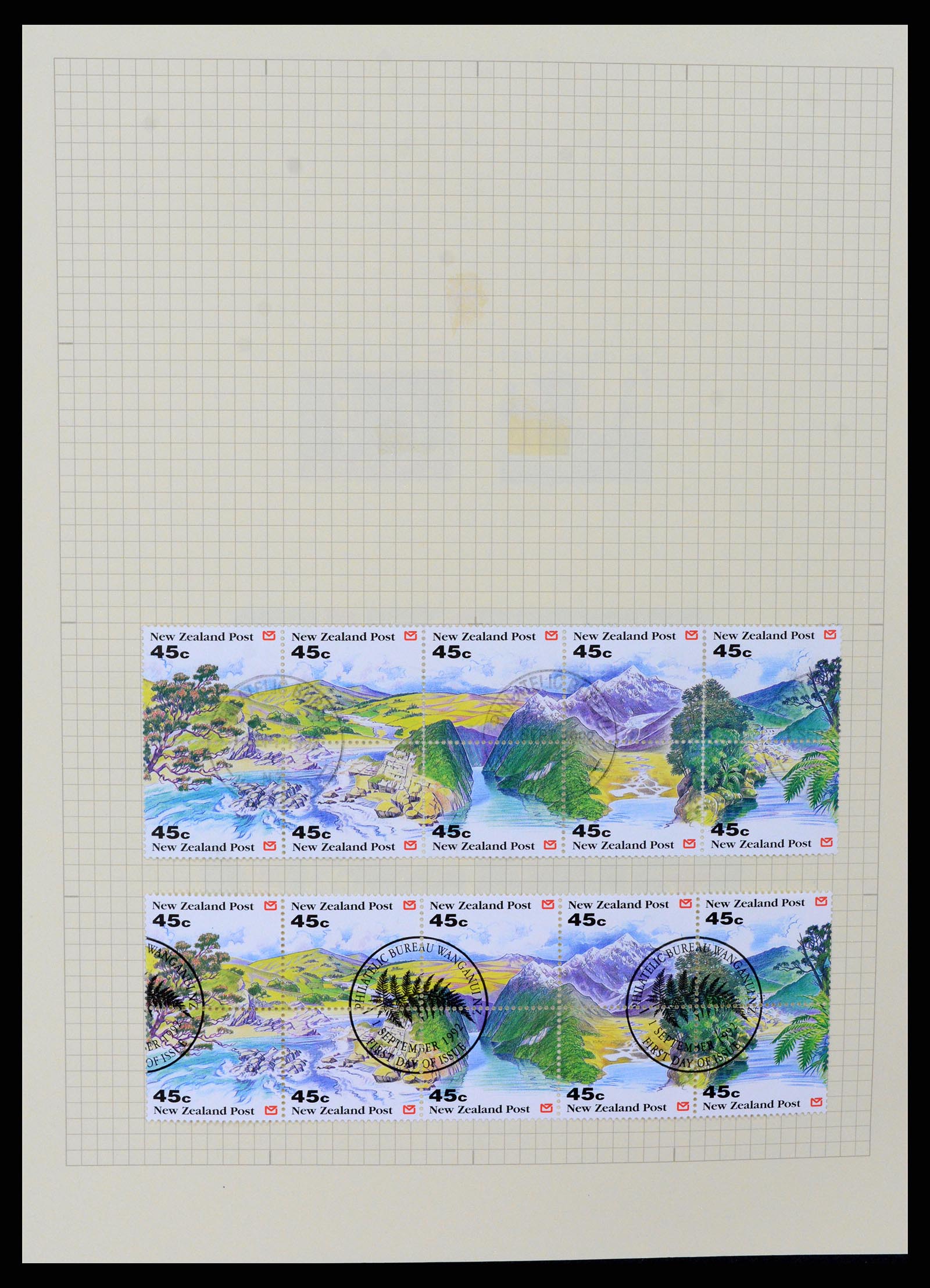 37608 243 - Postzegelverzameling 37608 Nieuw Zeeland 1874-2014.