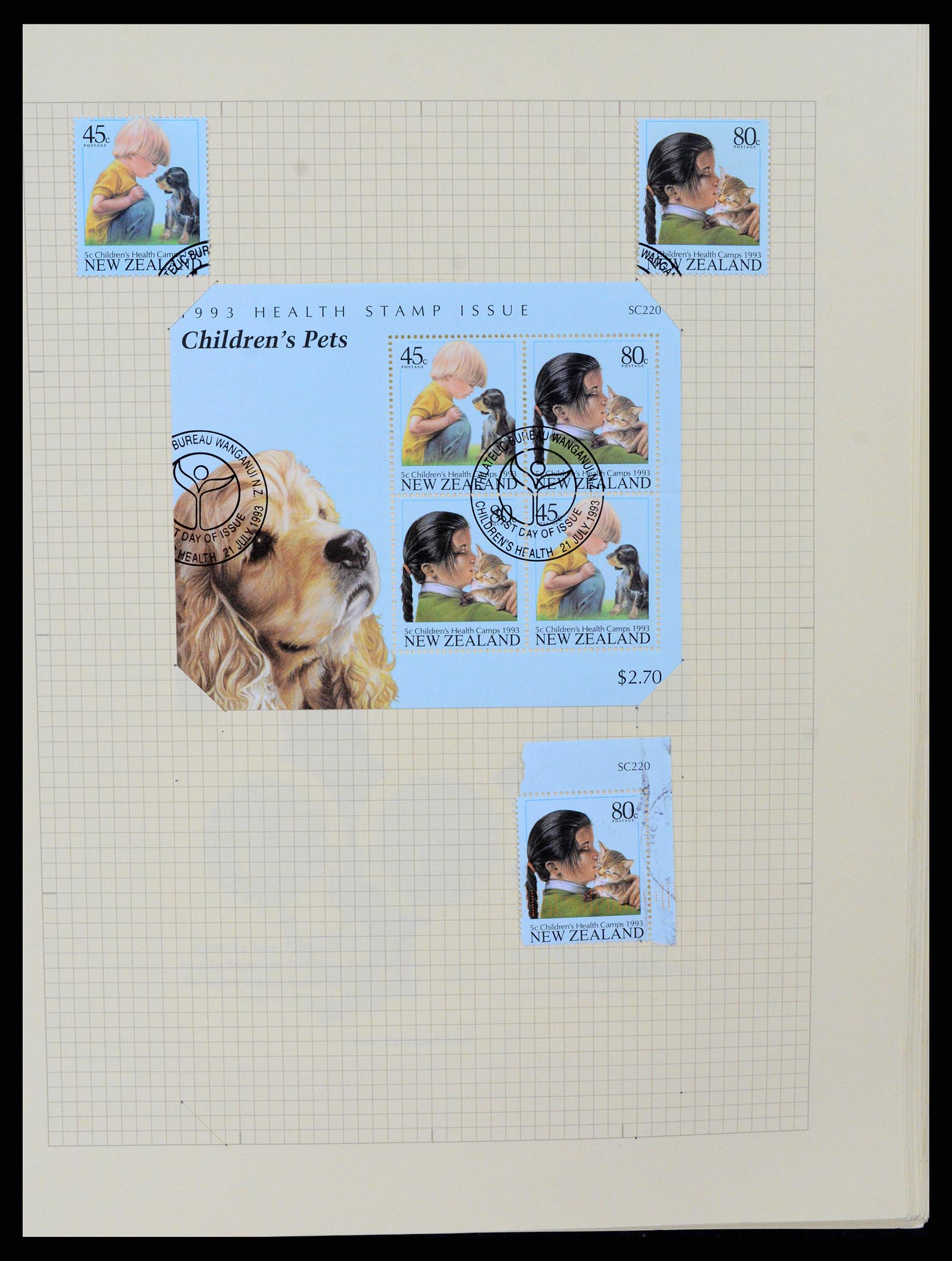 37608 251 - Postzegelverzameling 37608 Nieuw Zeeland 1874-2014.