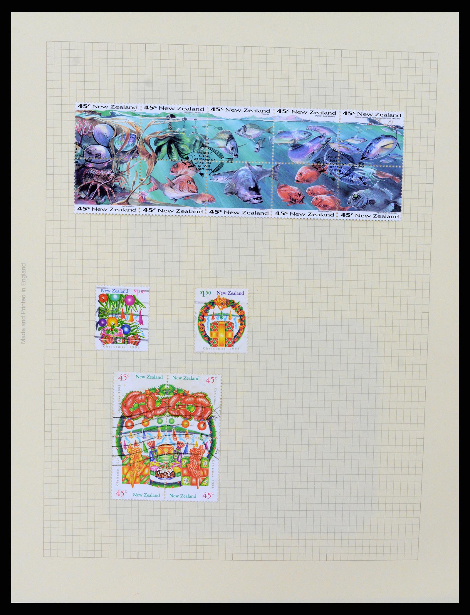 37608 253 - Postzegelverzameling 37608 Nieuw Zeeland 1874-2014.