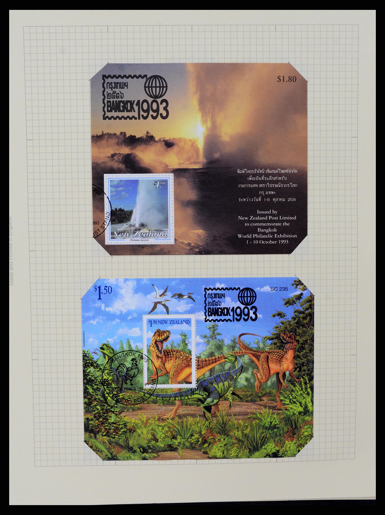 37608 255 - Postzegelverzameling 37608 Nieuw Zeeland 1874-2014.