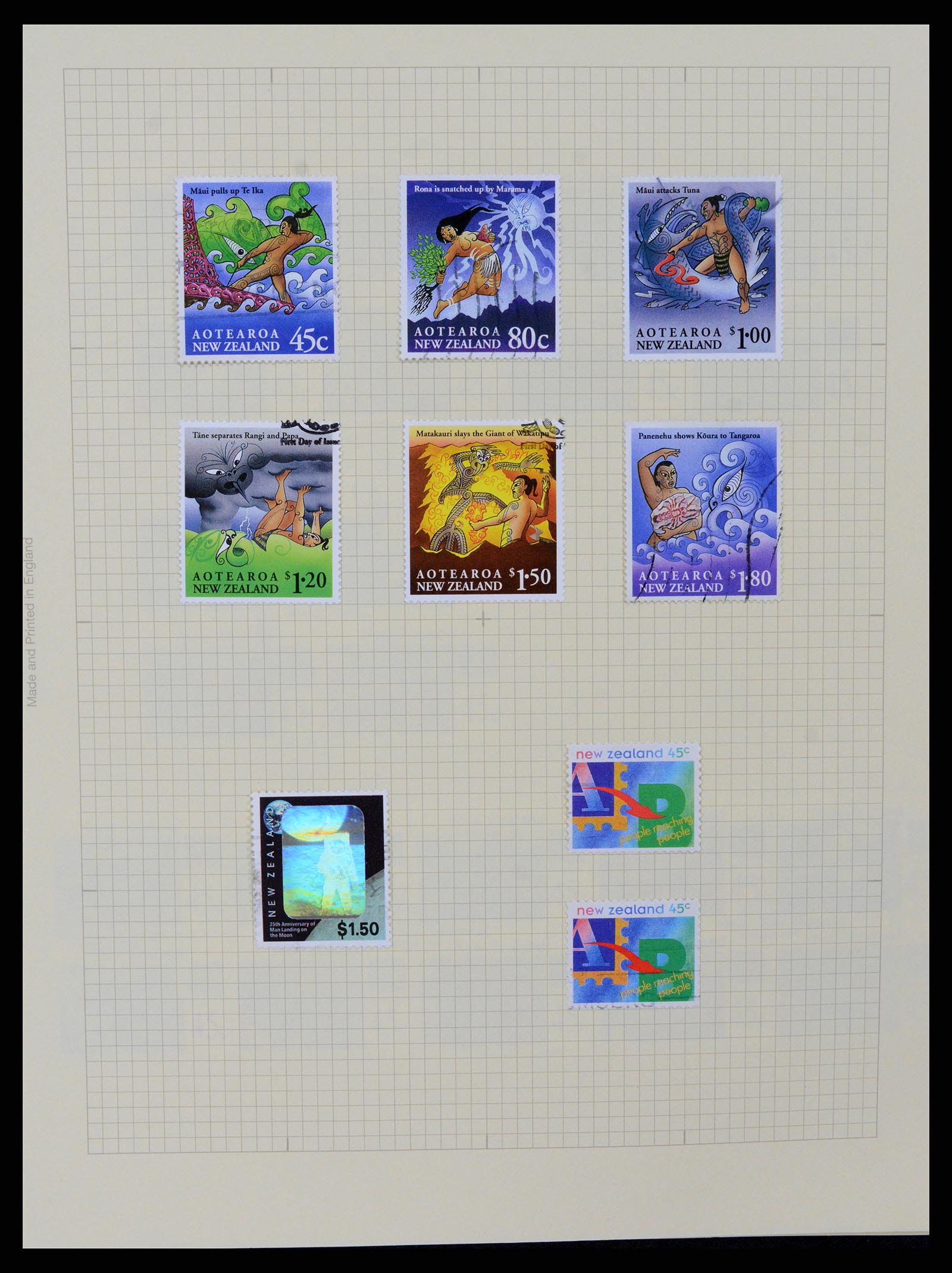 37608 260 - Postzegelverzameling 37608 Nieuw Zeeland 1874-2014.