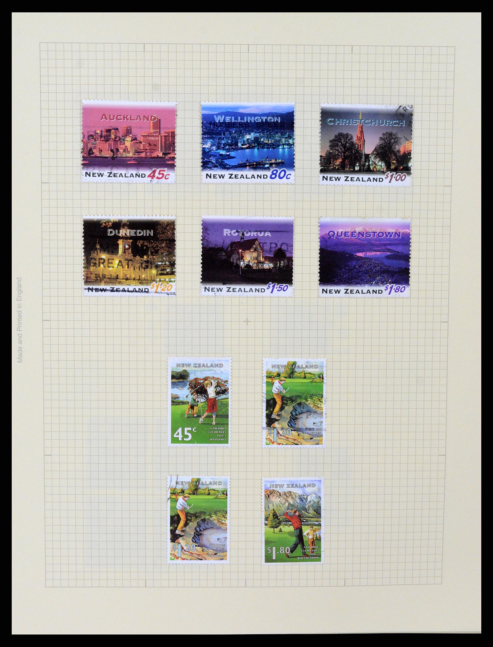 37608 266 - Postzegelverzameling 37608 Nieuw Zeeland 1874-2014.