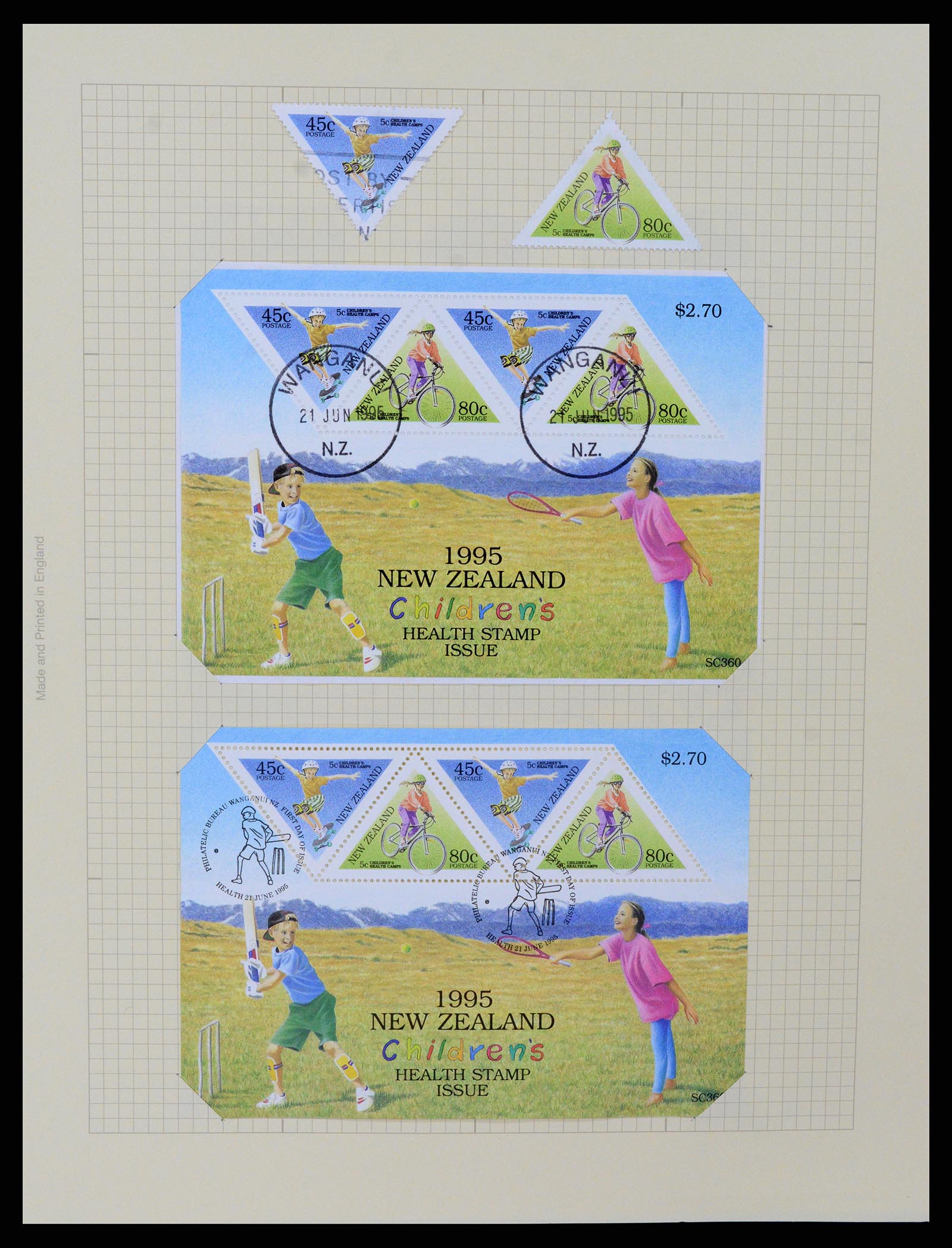37608 270 - Postzegelverzameling 37608 Nieuw Zeeland 1874-2014.