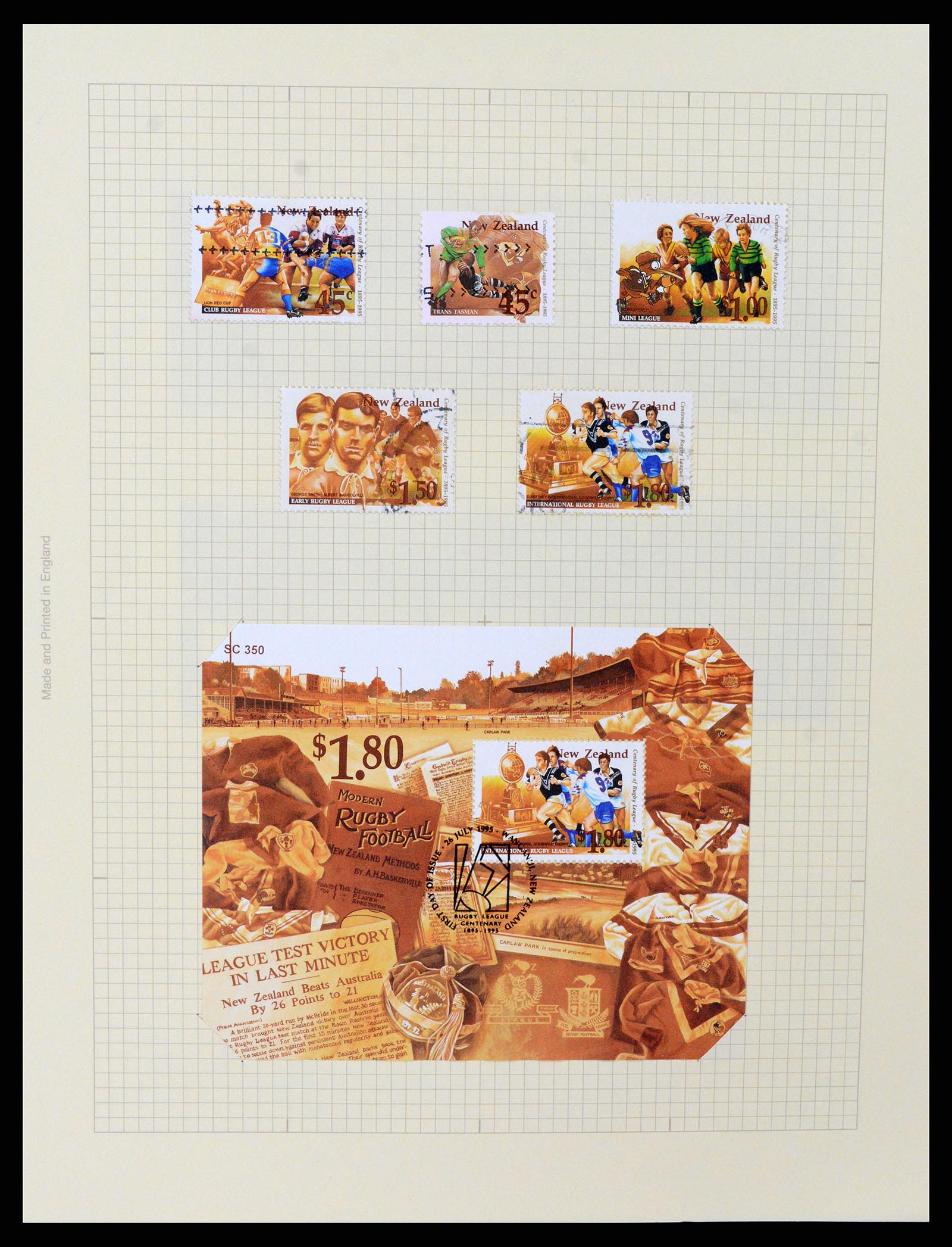 37608 271 - Postzegelverzameling 37608 Nieuw Zeeland 1874-2014.