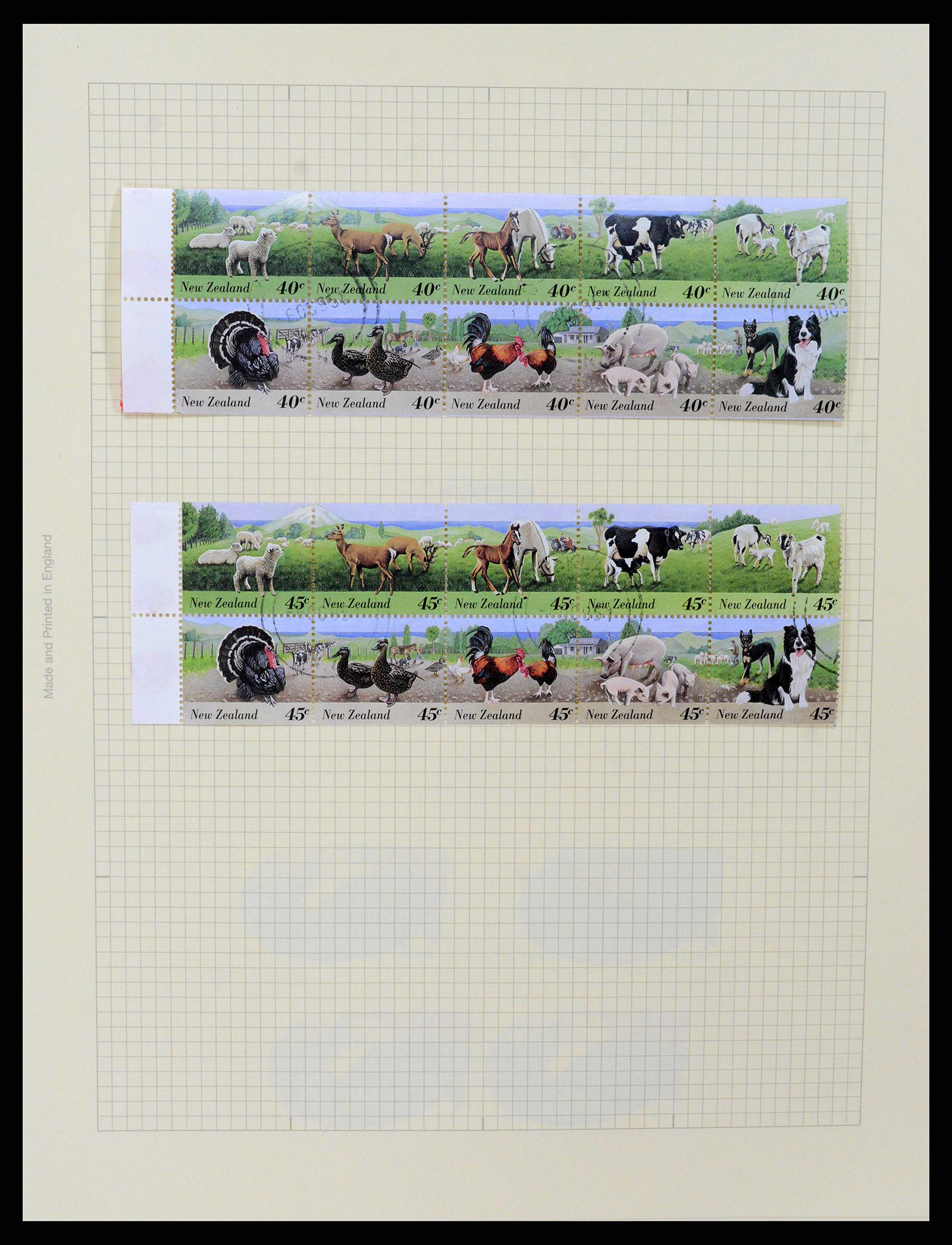 37608 272 - Postzegelverzameling 37608 Nieuw Zeeland 1874-2014.