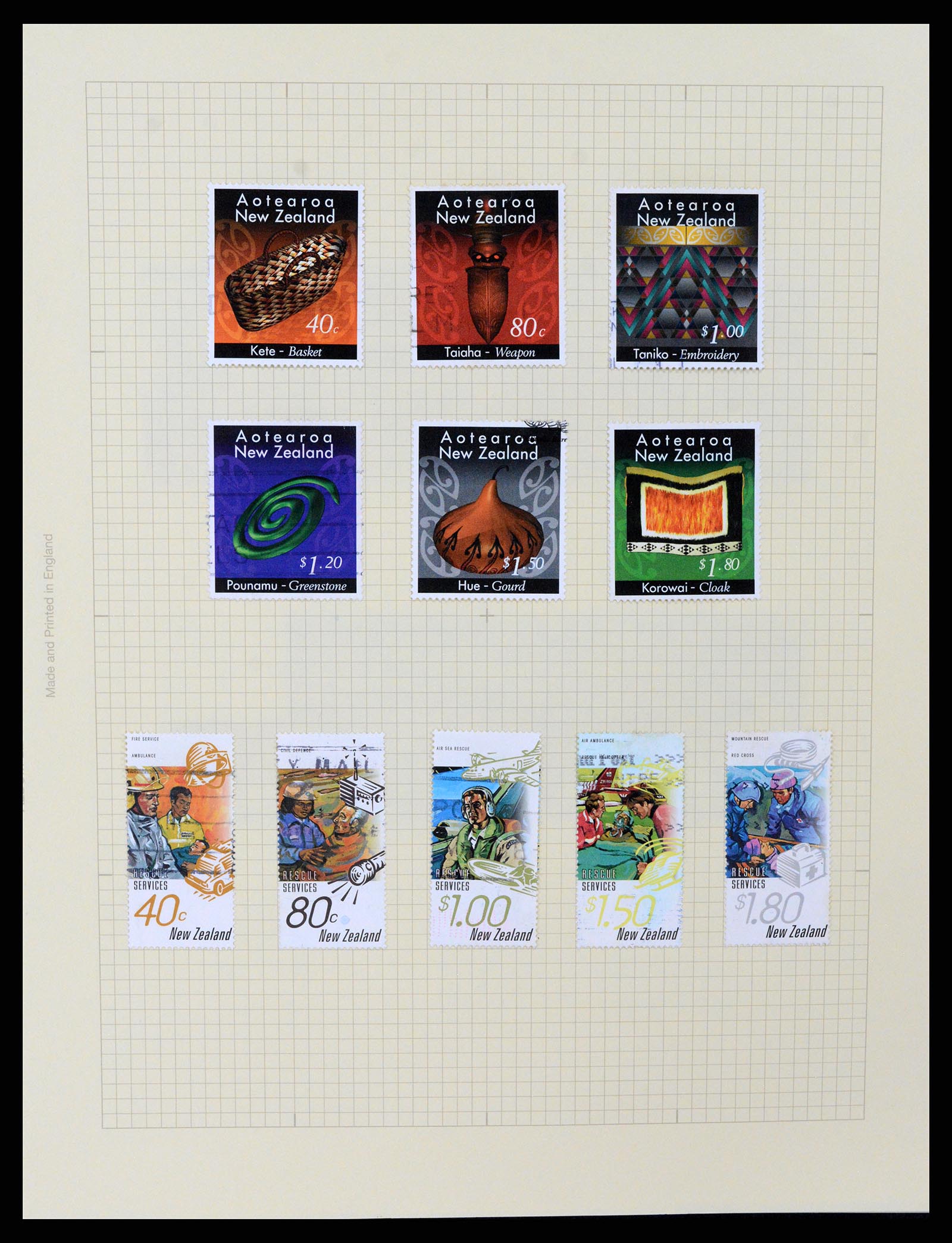 37608 275 - Postzegelverzameling 37608 Nieuw Zeeland 1874-2014.
