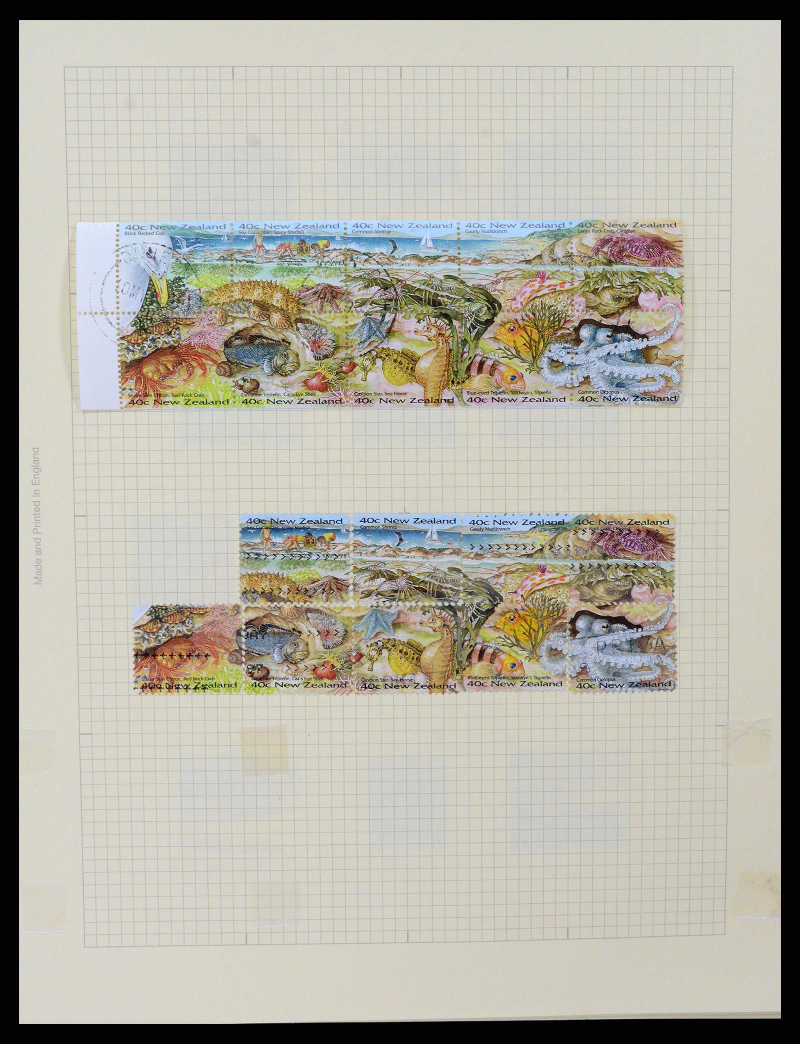 37608 276 - Postzegelverzameling 37608 Nieuw Zeeland 1874-2014.