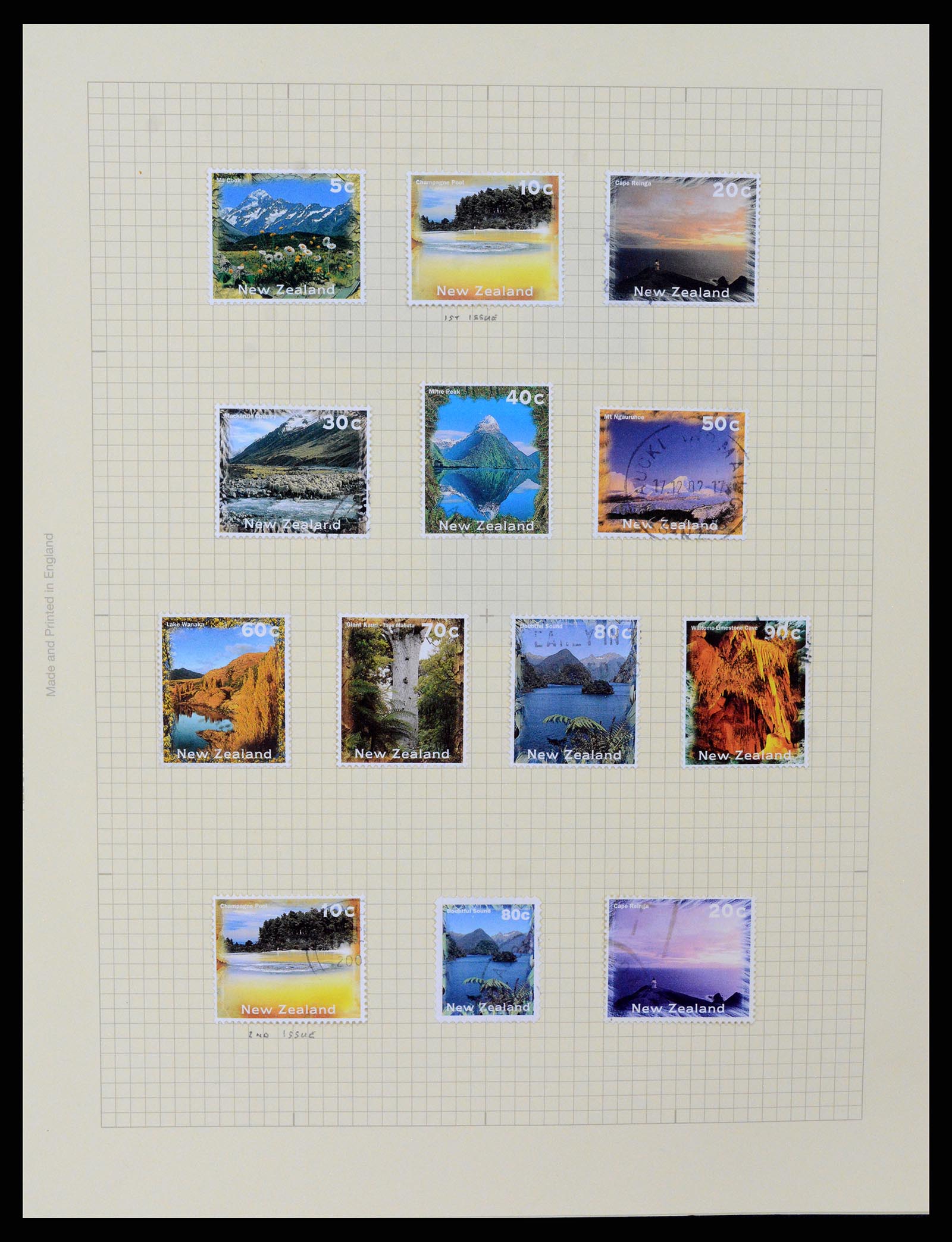 37608 277 - Postzegelverzameling 37608 Nieuw Zeeland 1874-2014.