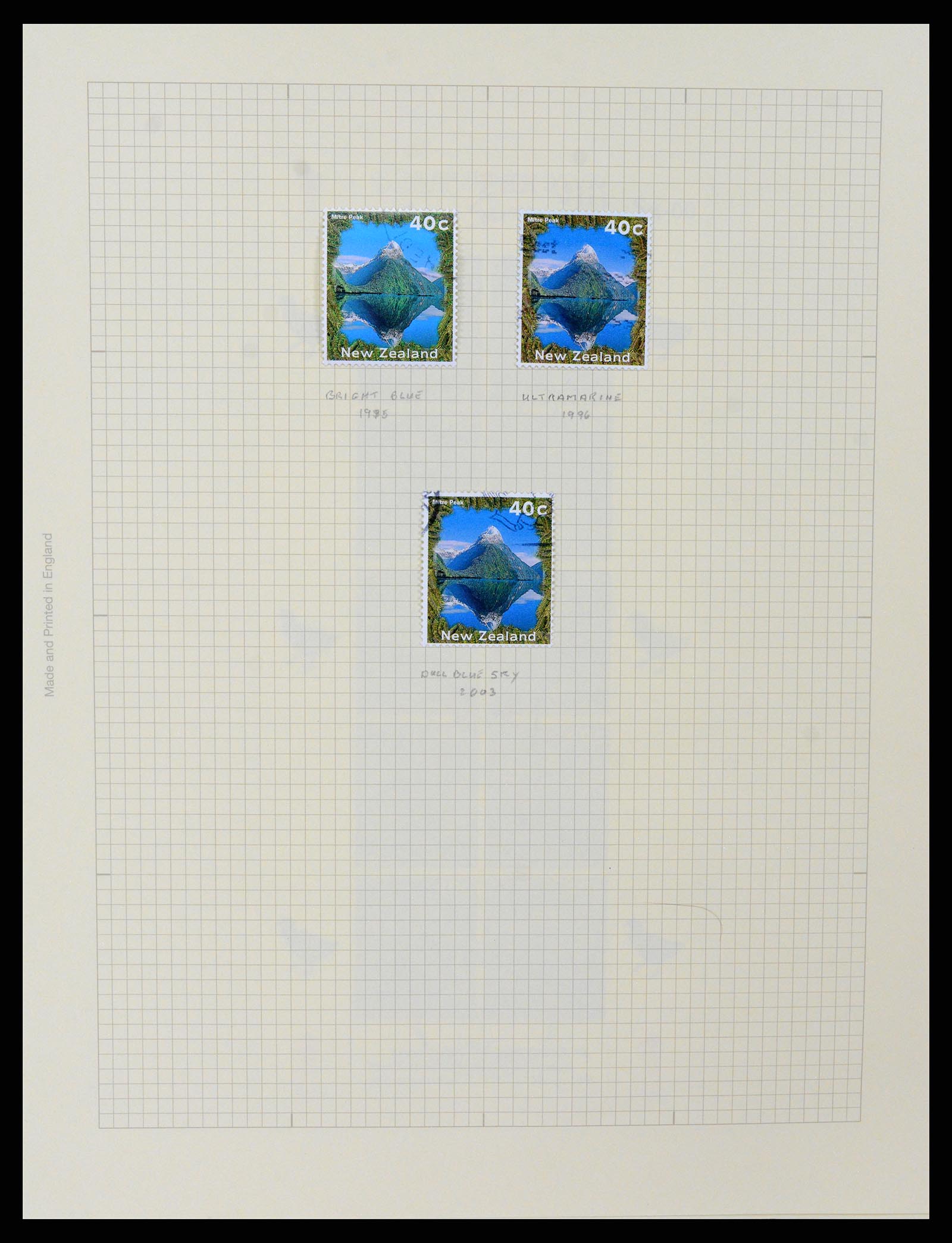 37608 278 - Postzegelverzameling 37608 Nieuw Zeeland 1874-2014.