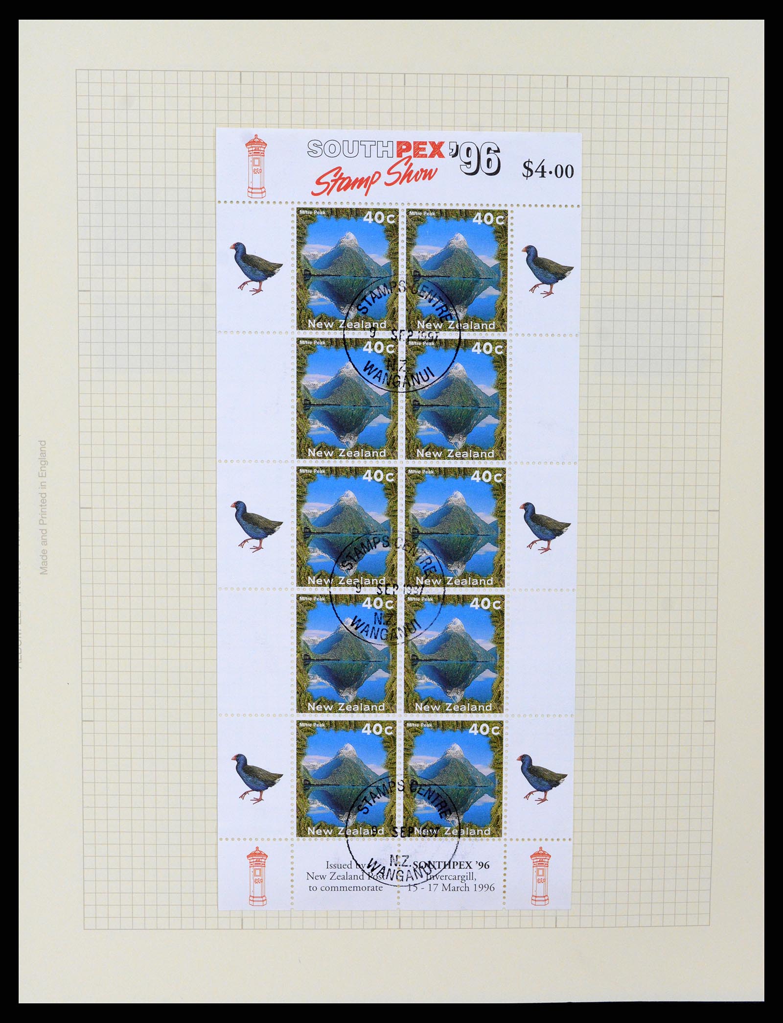 37608 279 - Postzegelverzameling 37608 Nieuw Zeeland 1874-2014.