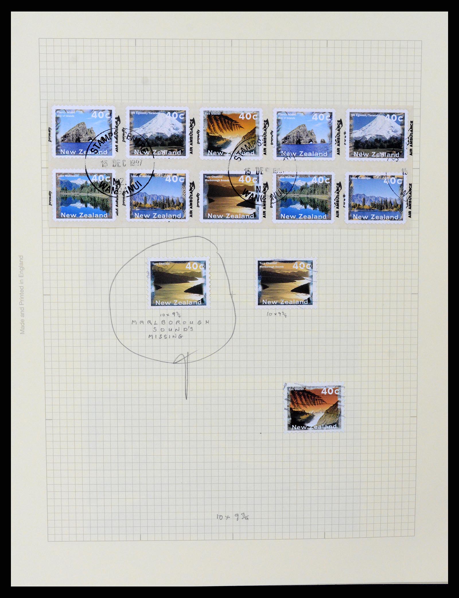 37608 280 - Postzegelverzameling 37608 Nieuw Zeeland 1874-2014.