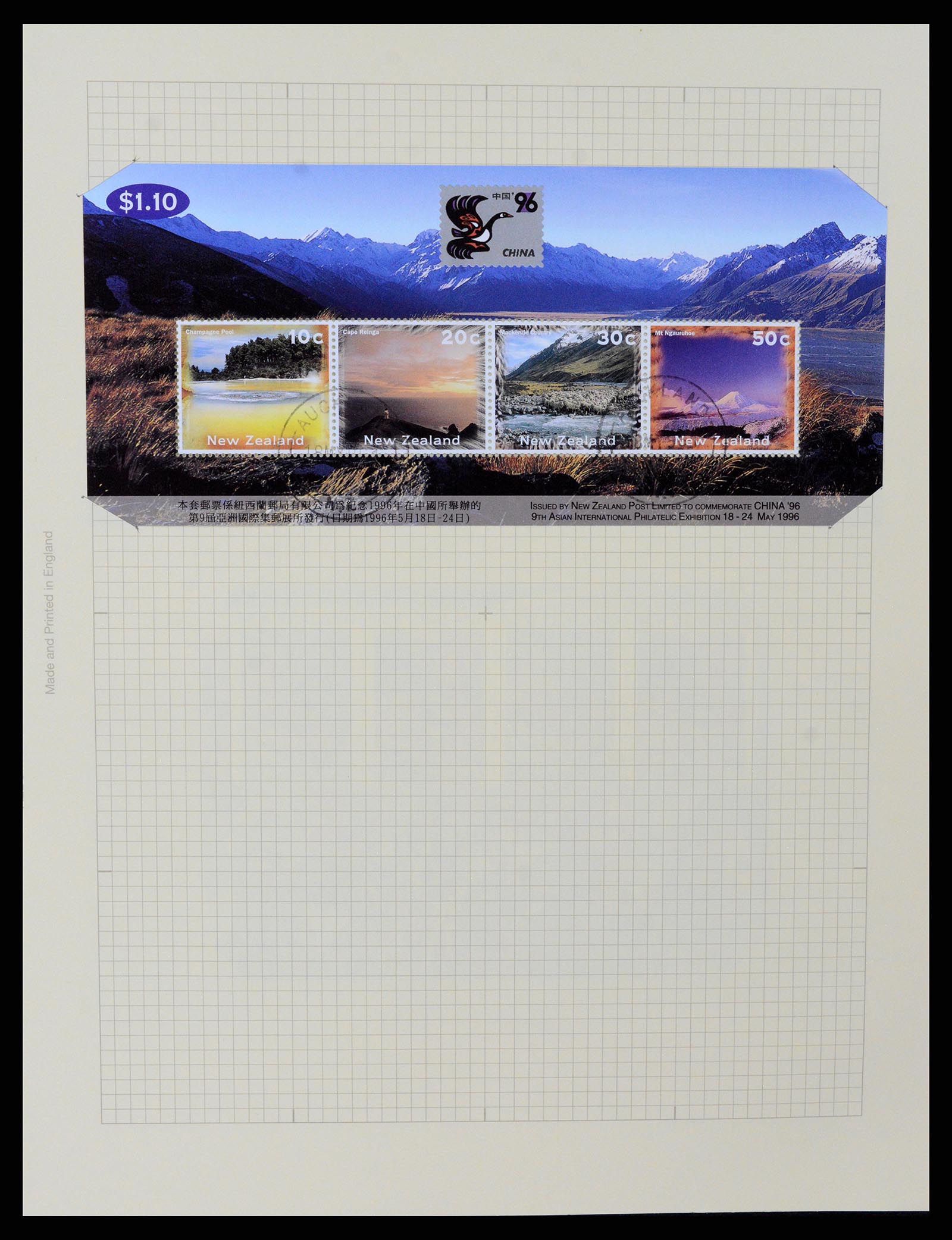 37608 283 - Postzegelverzameling 37608 Nieuw Zeeland 1874-2014.