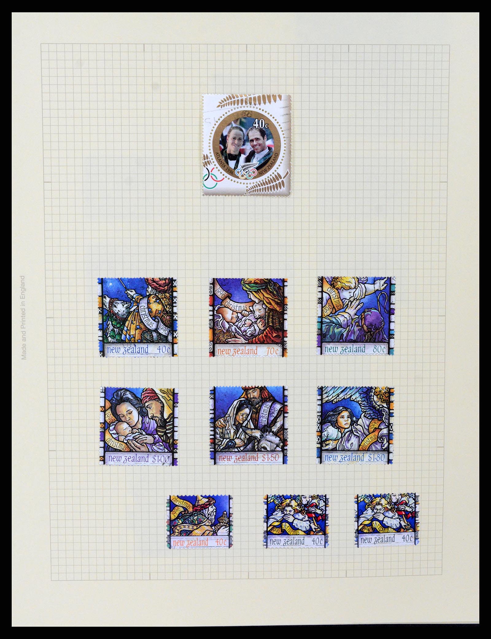 37608 288 - Postzegelverzameling 37608 Nieuw Zeeland 1874-2014.