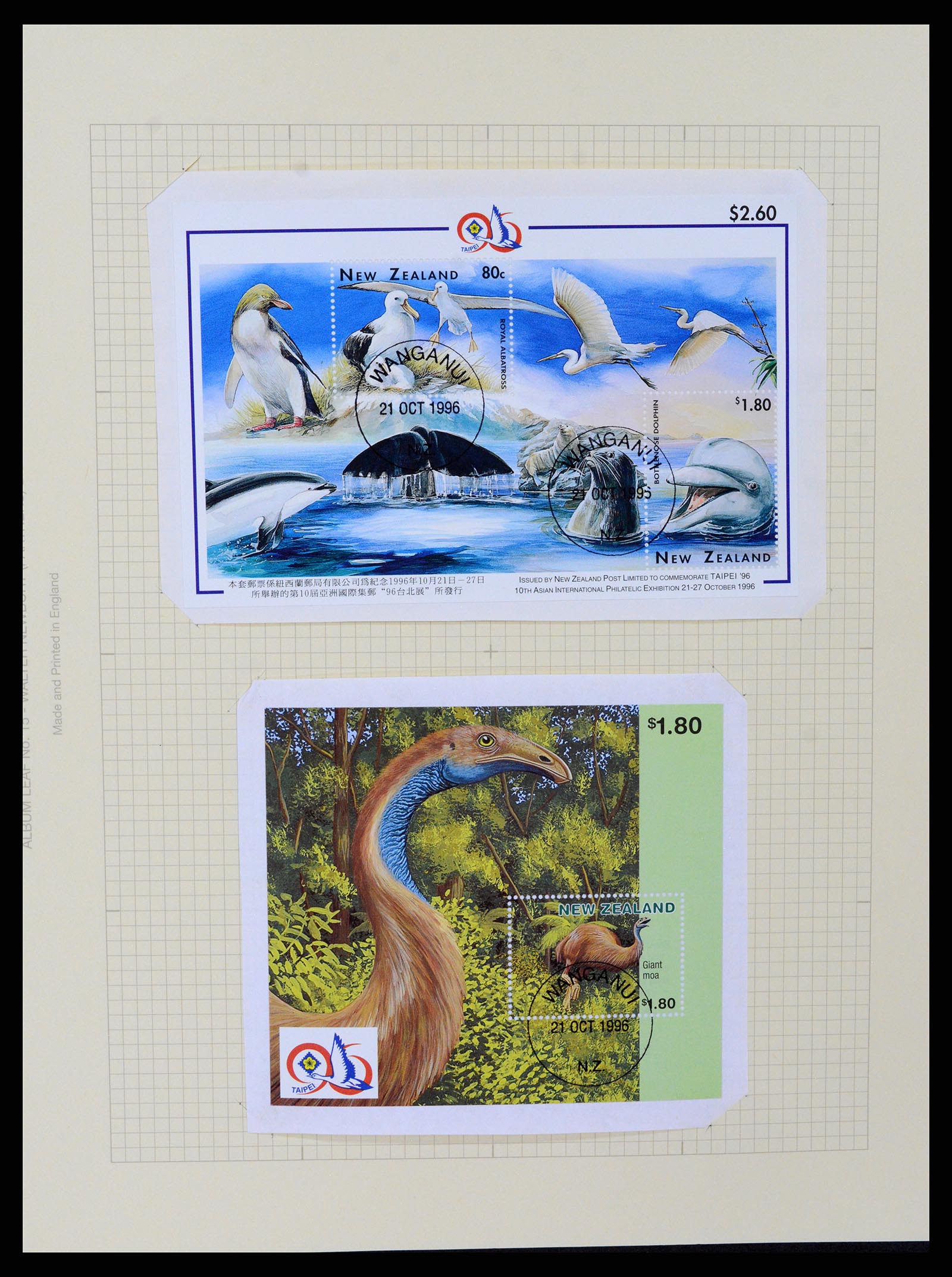 37608 290 - Postzegelverzameling 37608 Nieuw Zeeland 1874-2014.