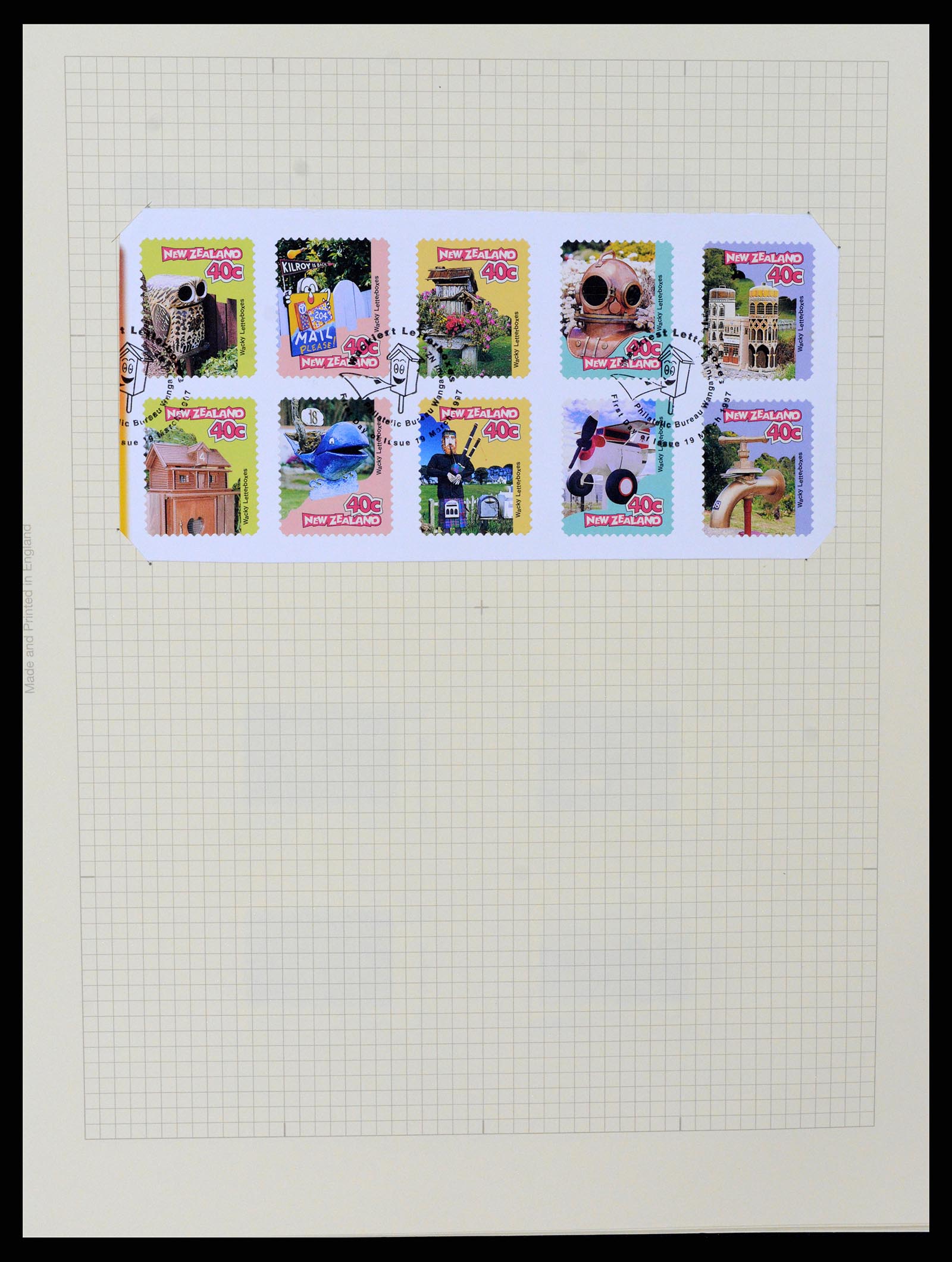 37608 296 - Postzegelverzameling 37608 Nieuw Zeeland 1874-2014.