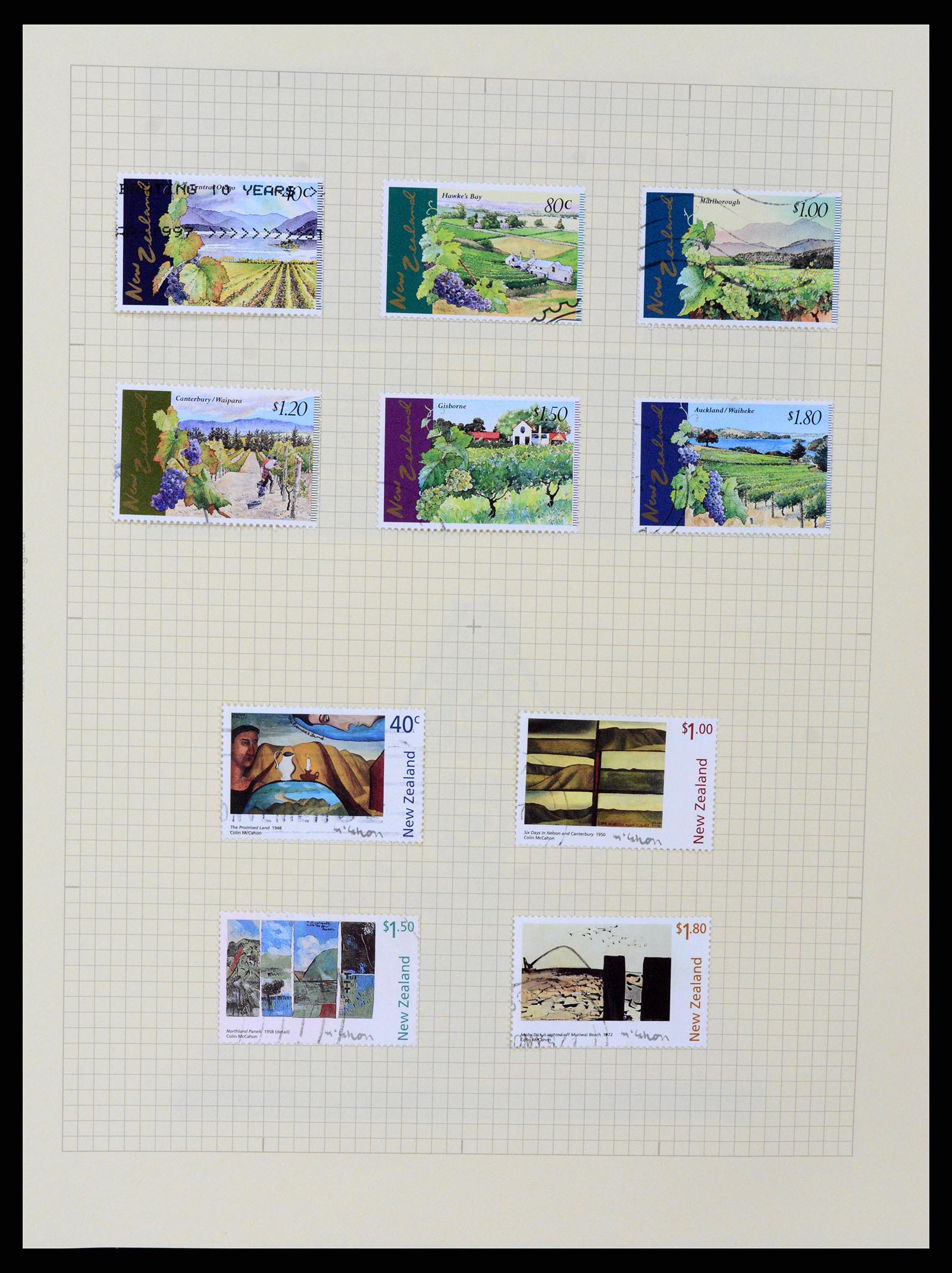 37608 297 - Postzegelverzameling 37608 Nieuw Zeeland 1874-2014.