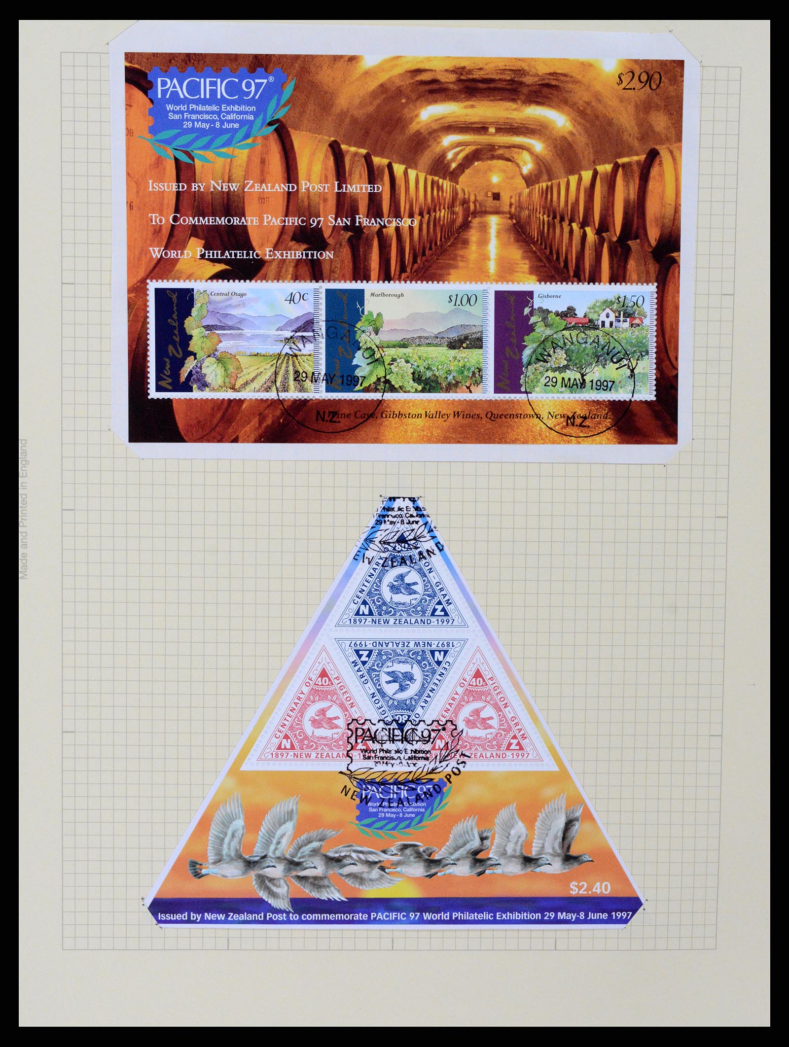 37608 298 - Postzegelverzameling 37608 Nieuw Zeeland 1874-2014.