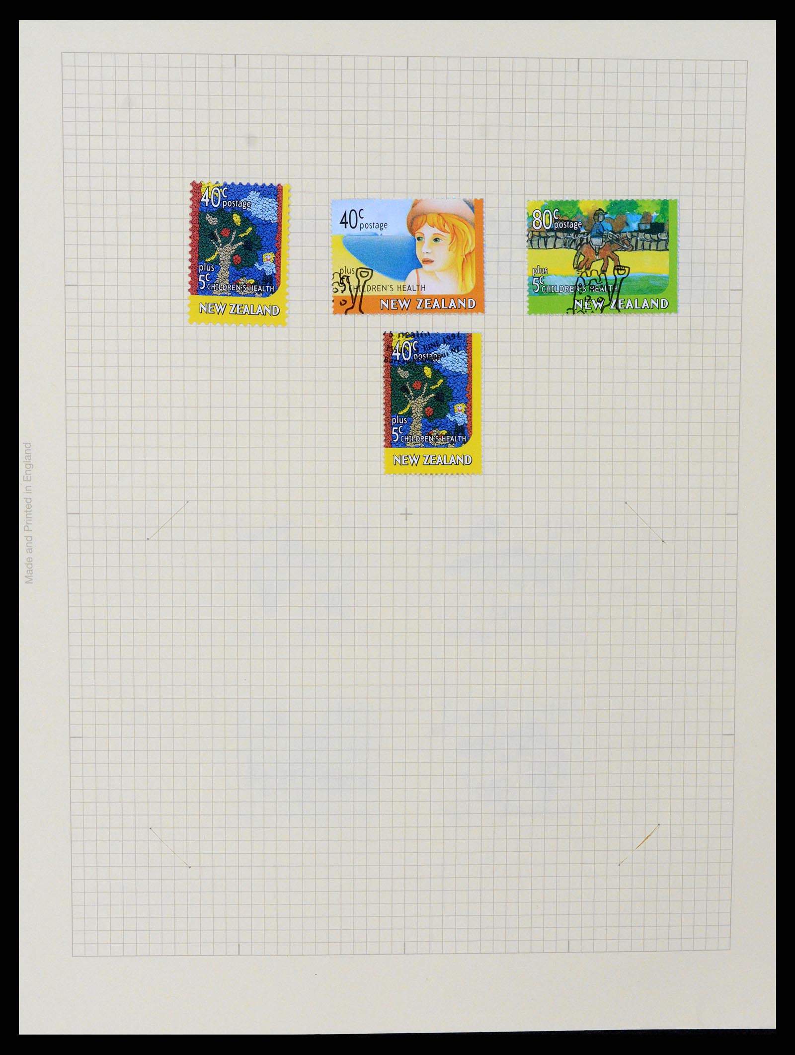 37608 299 - Postzegelverzameling 37608 Nieuw Zeeland 1874-2014.