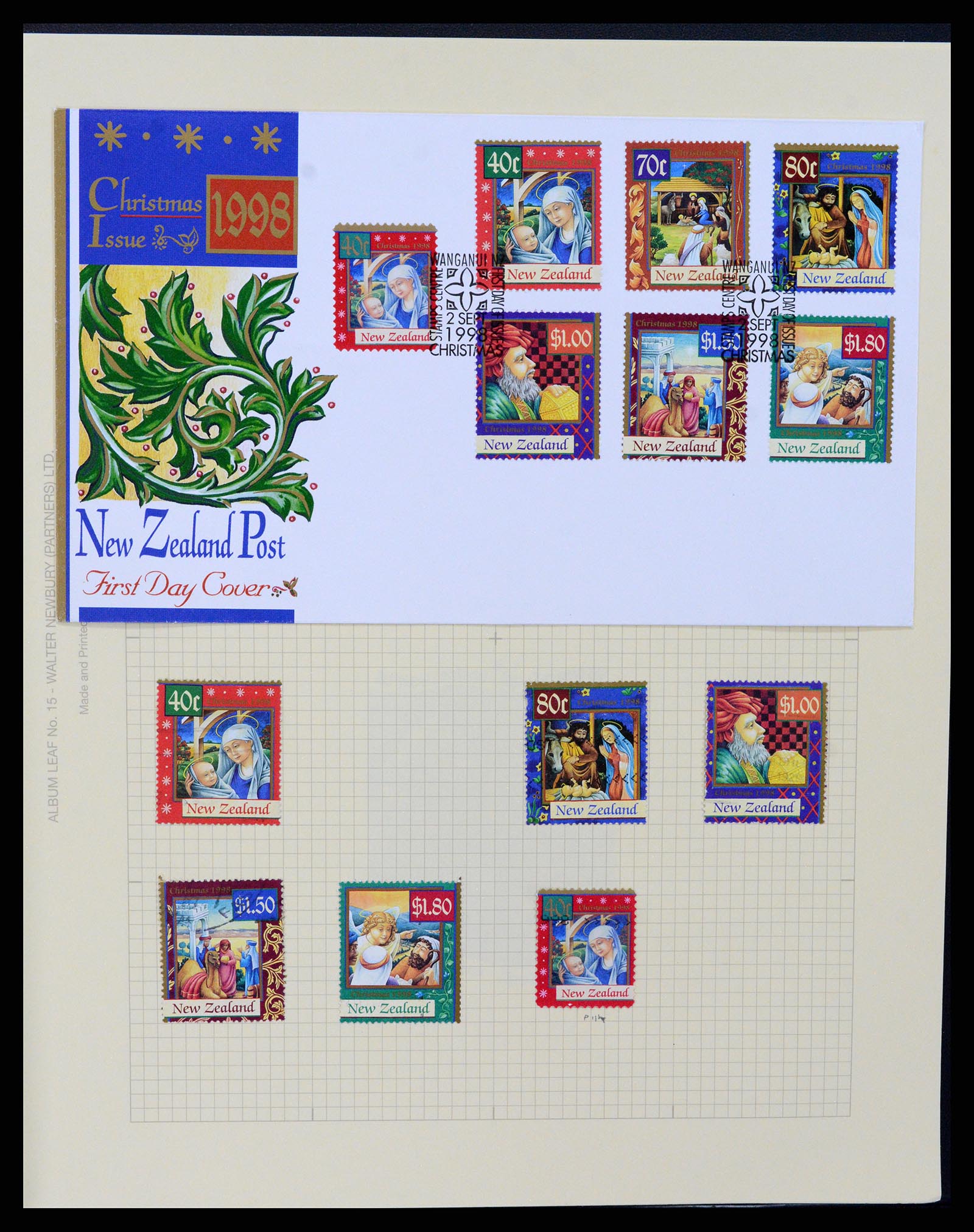 37608 318 - Postzegelverzameling 37608 Nieuw Zeeland 1874-2014.