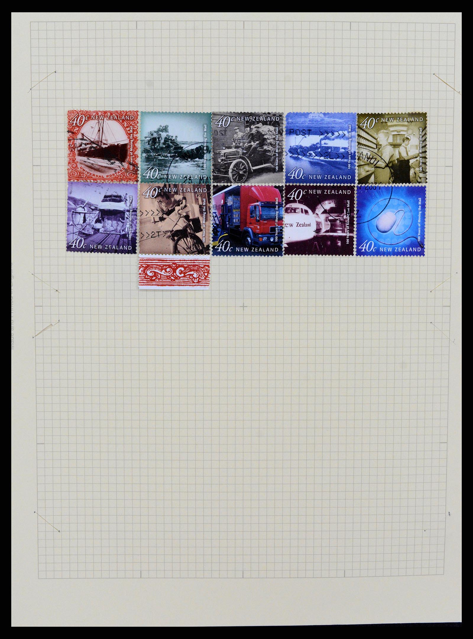 37608 341 - Postzegelverzameling 37608 Nieuw Zeeland 1874-2014.