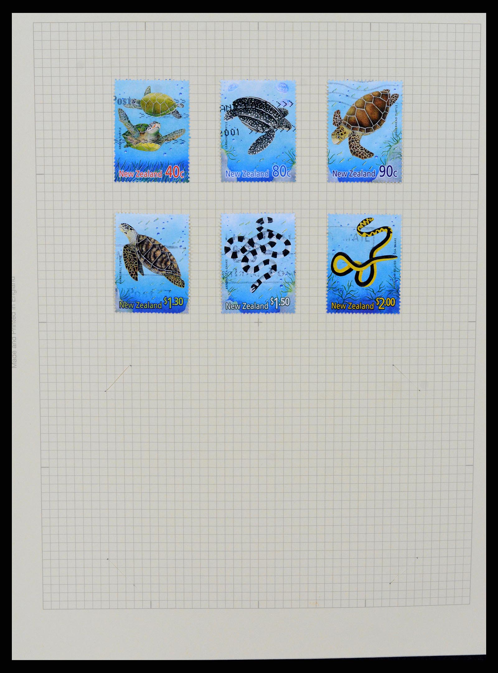37608 342 - Postzegelverzameling 37608 Nieuw Zeeland 1874-2014.