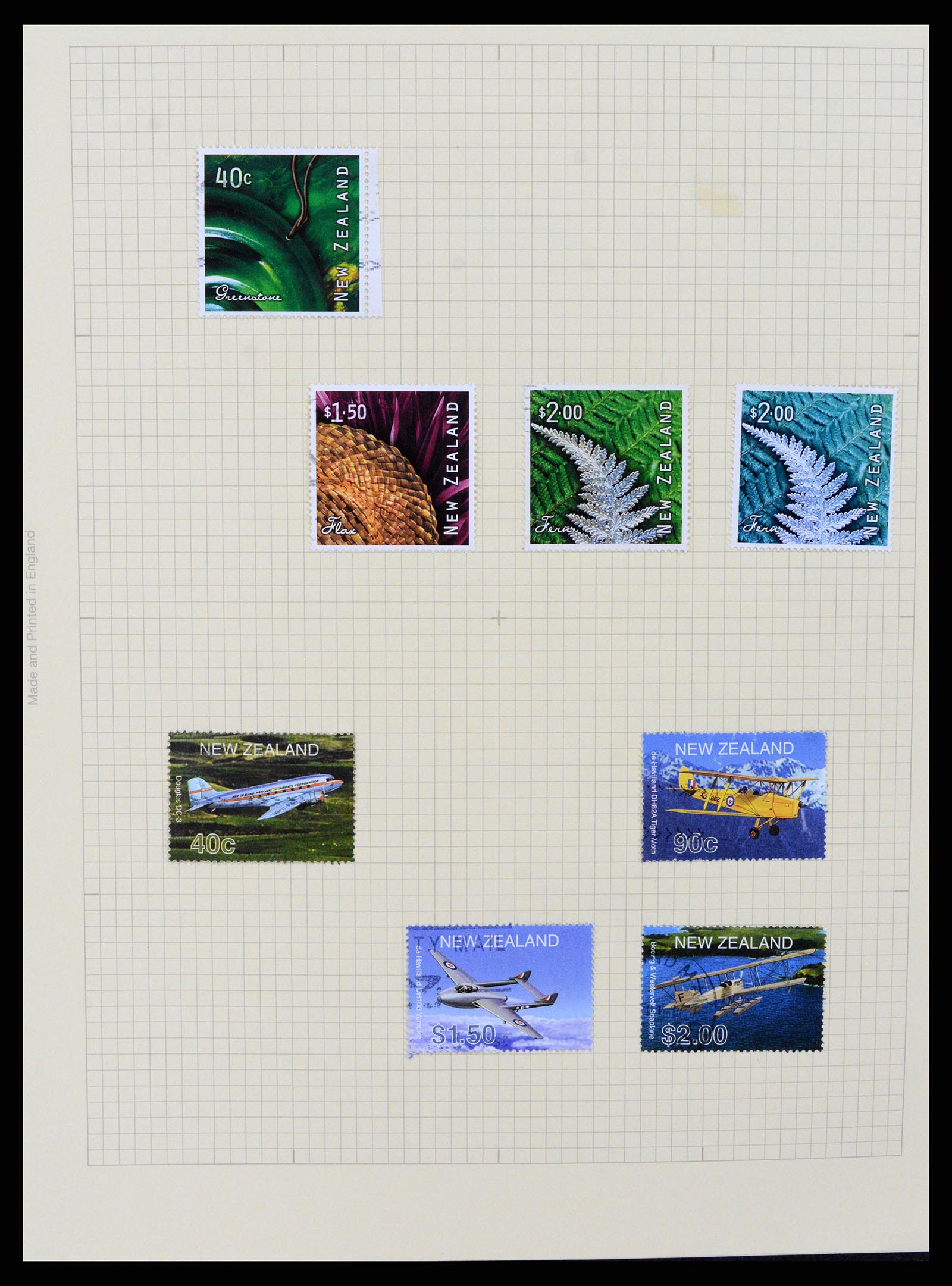 37608 344 - Postzegelverzameling 37608 Nieuw Zeeland 1874-2014.