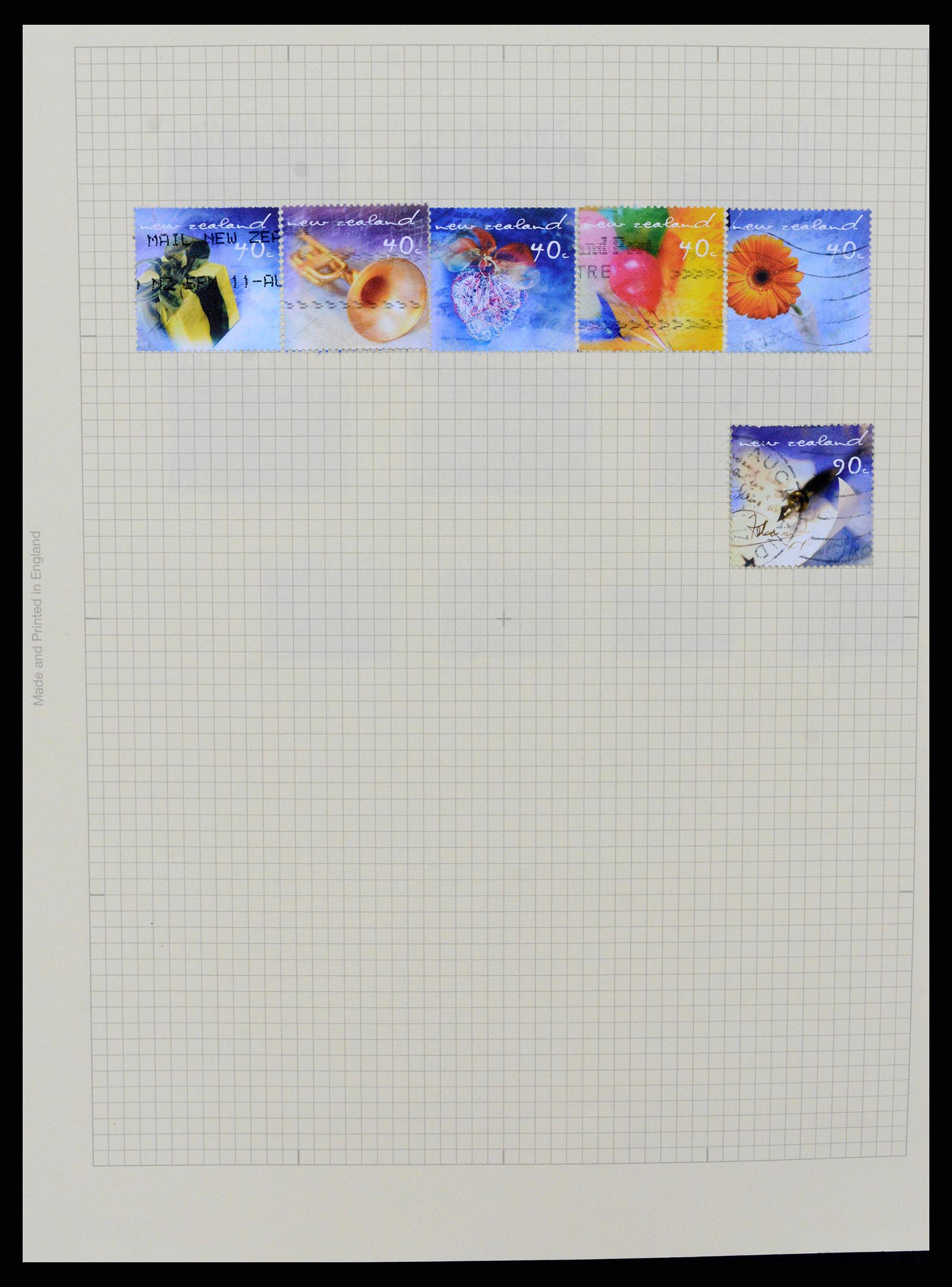 37608 345 - Postzegelverzameling 37608 Nieuw Zeeland 1874-2014.