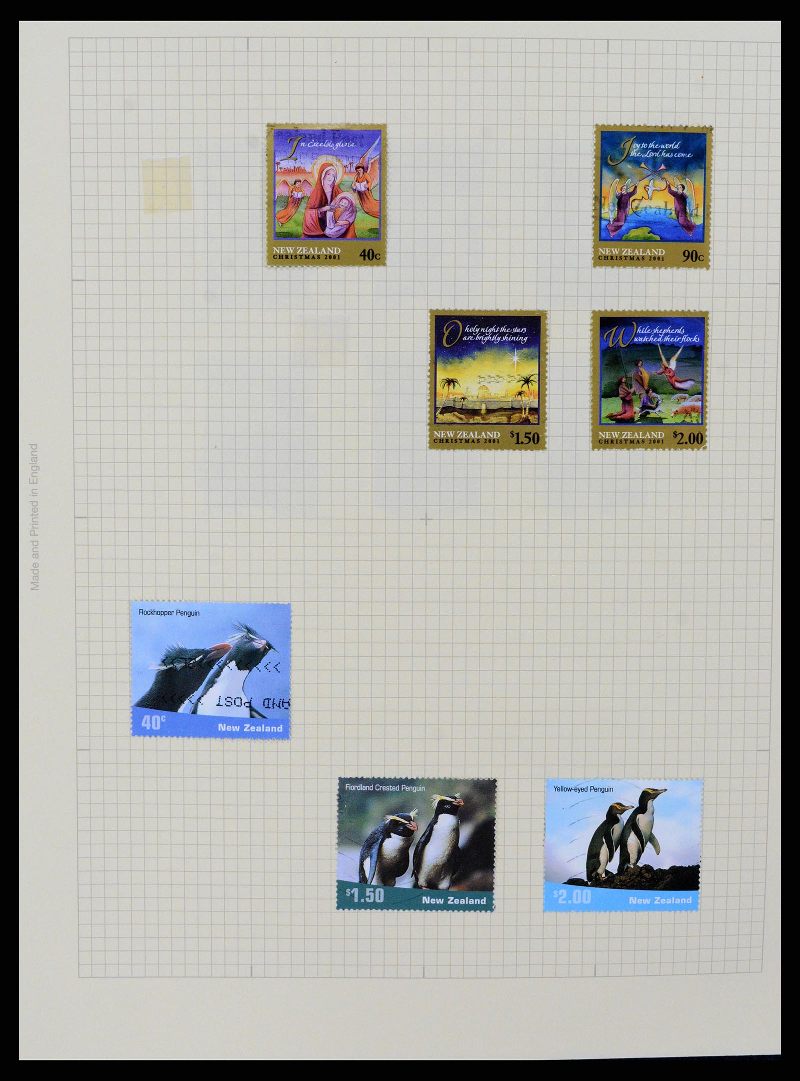 37608 348 - Postzegelverzameling 37608 Nieuw Zeeland 1874-2014.
