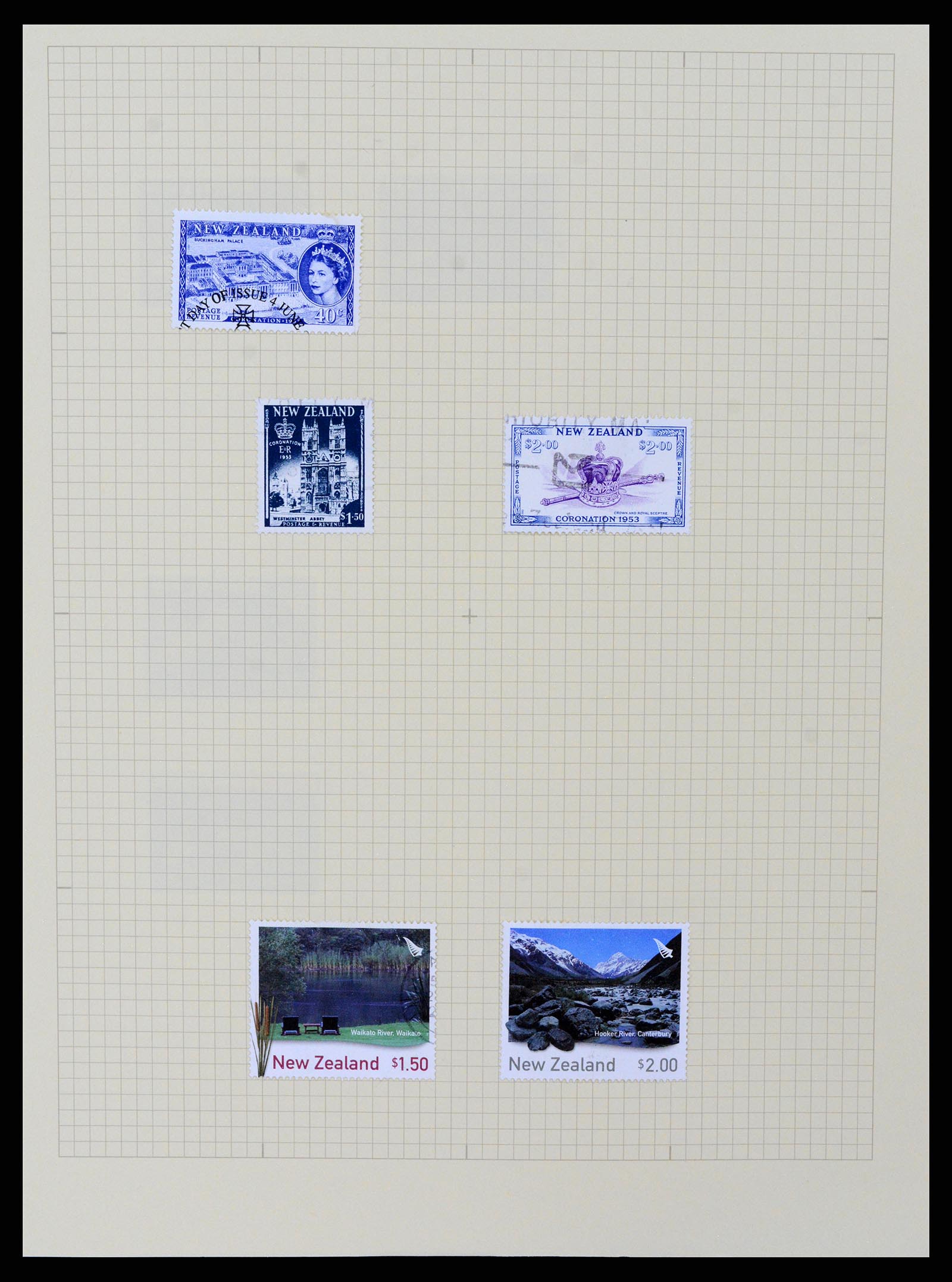 37608 365 - Postzegelverzameling 37608 Nieuw Zeeland 1874-2014.