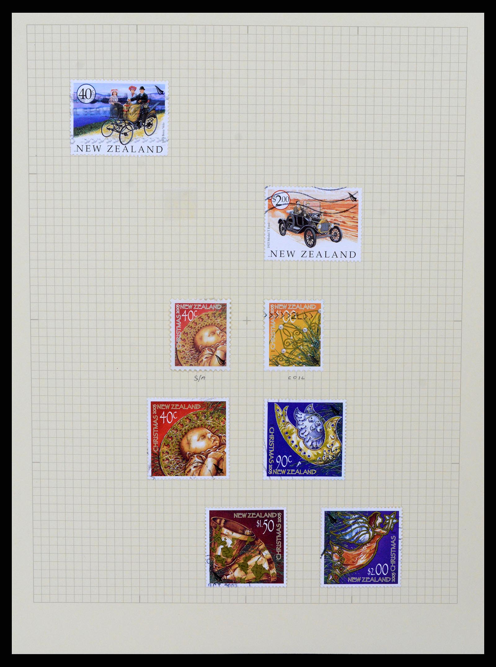 37608 368 - Postzegelverzameling 37608 Nieuw Zeeland 1874-2014.