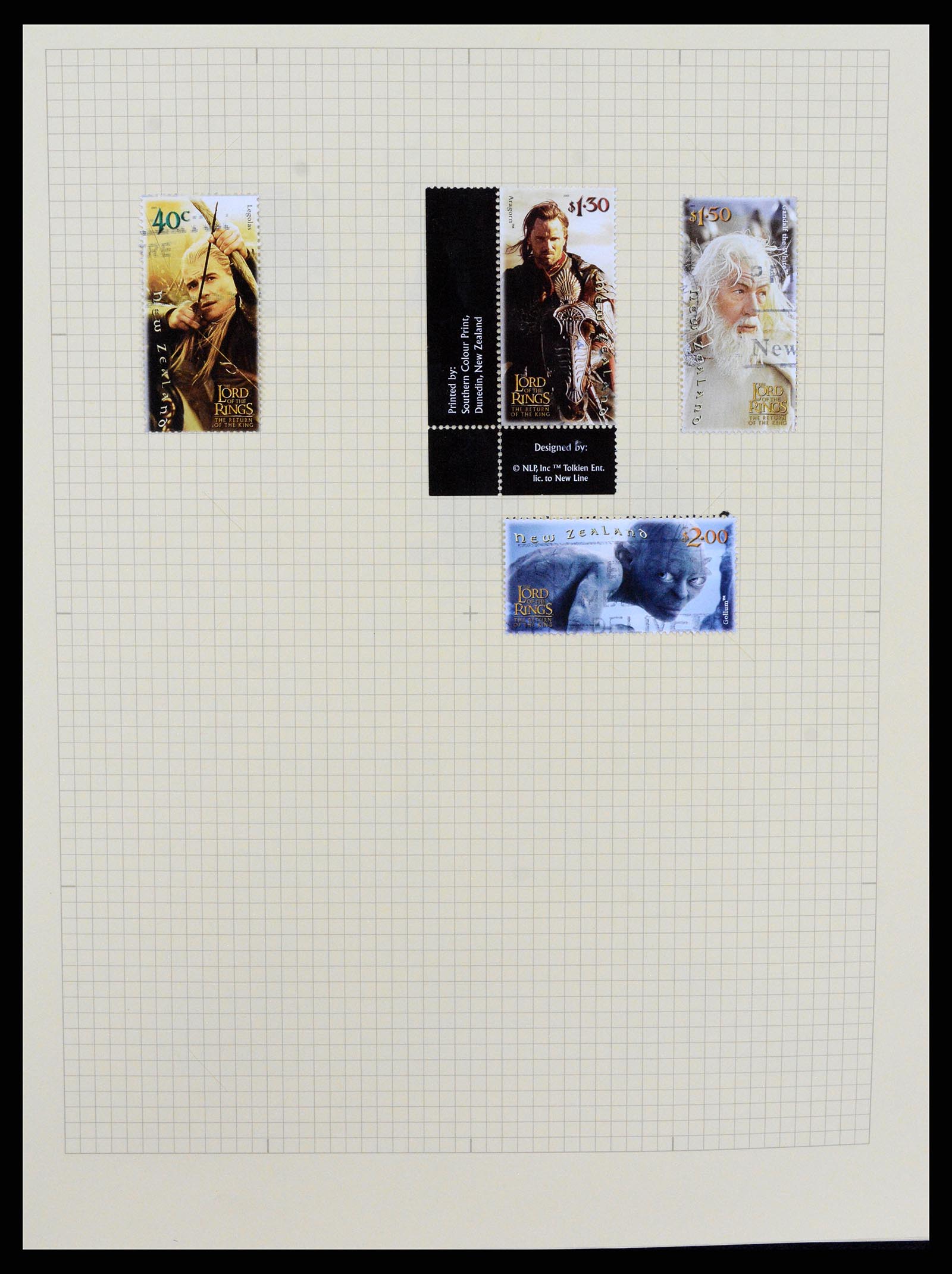 37608 369 - Postzegelverzameling 37608 Nieuw Zeeland 1874-2014.