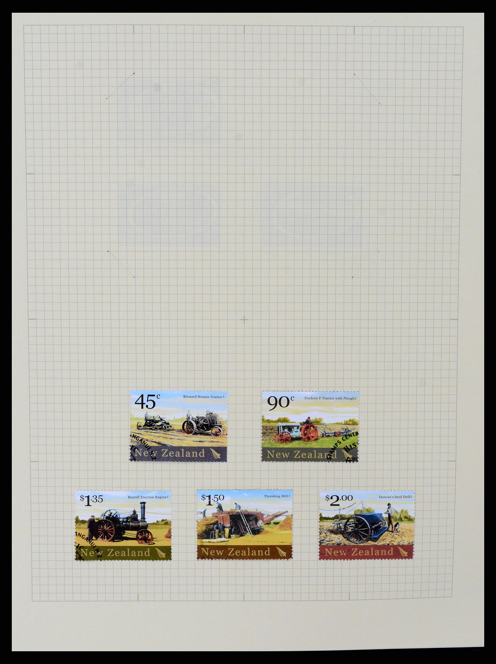 37608 371 - Postzegelverzameling 37608 Nieuw Zeeland 1874-2014.