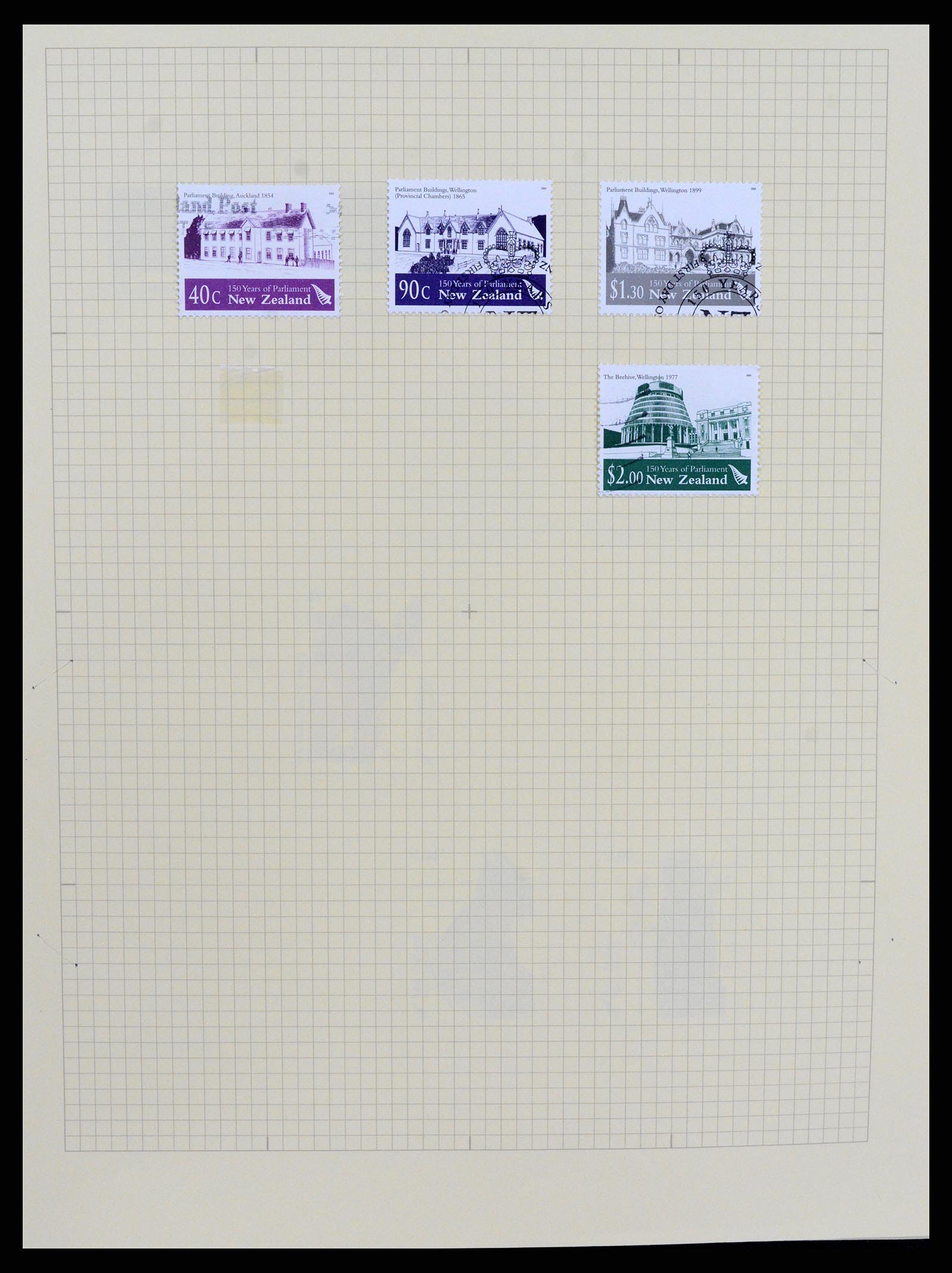 37608 373 - Postzegelverzameling 37608 Nieuw Zeeland 1874-2014.