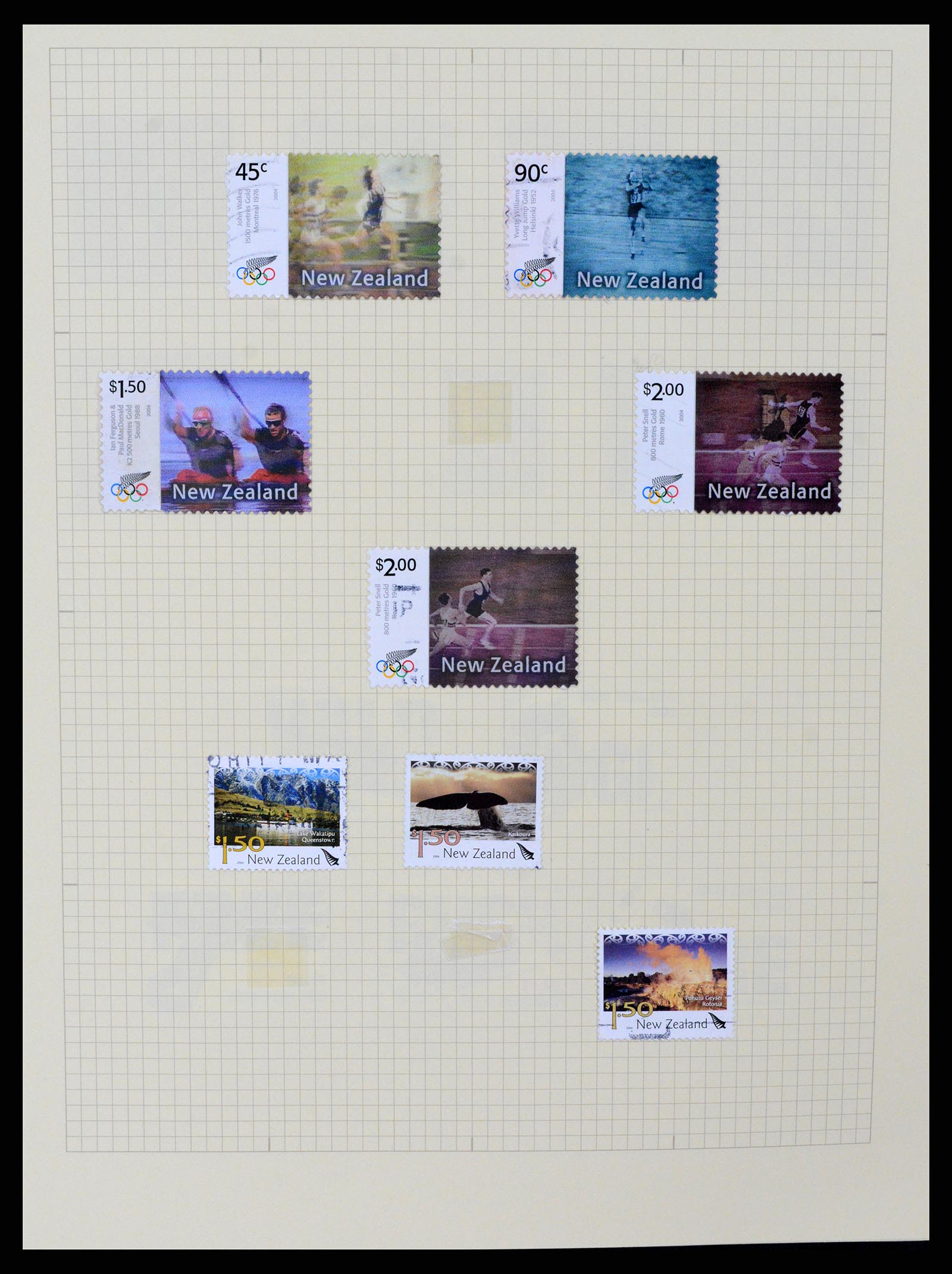 37608 378 - Postzegelverzameling 37608 Nieuw Zeeland 1874-2014.