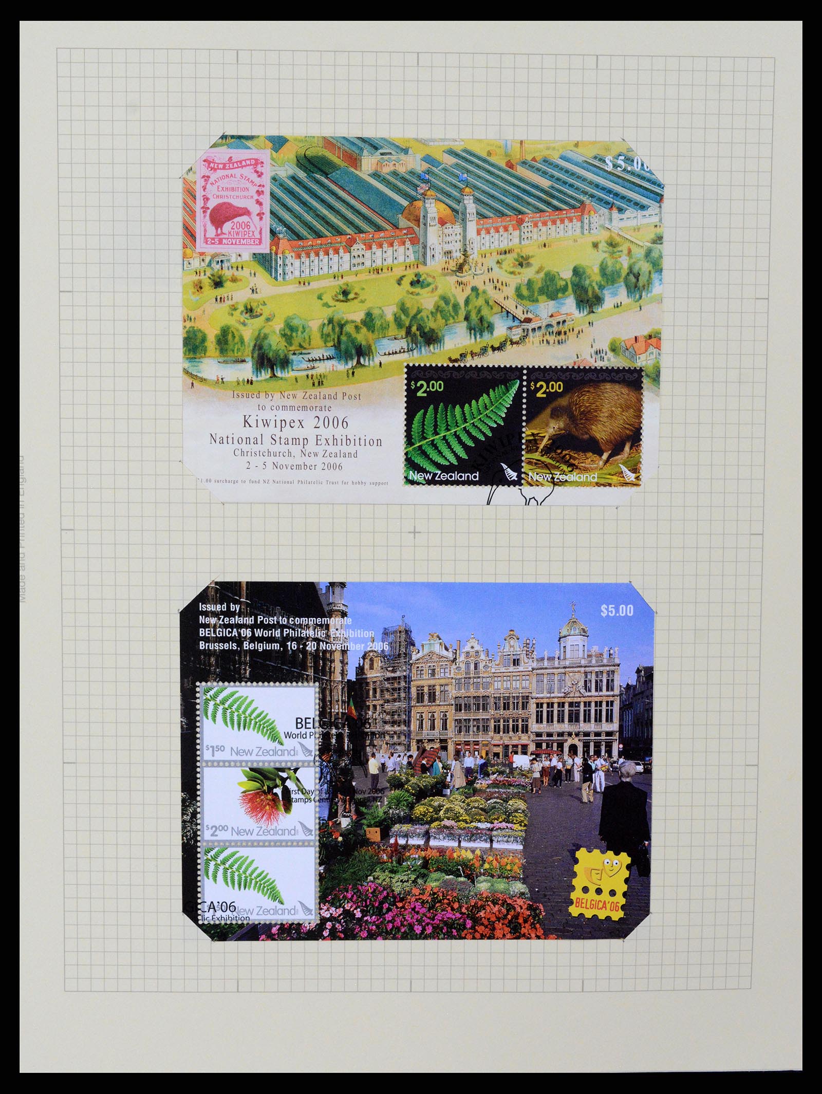 37608 403 - Postzegelverzameling 37608 Nieuw Zeeland 1874-2014.