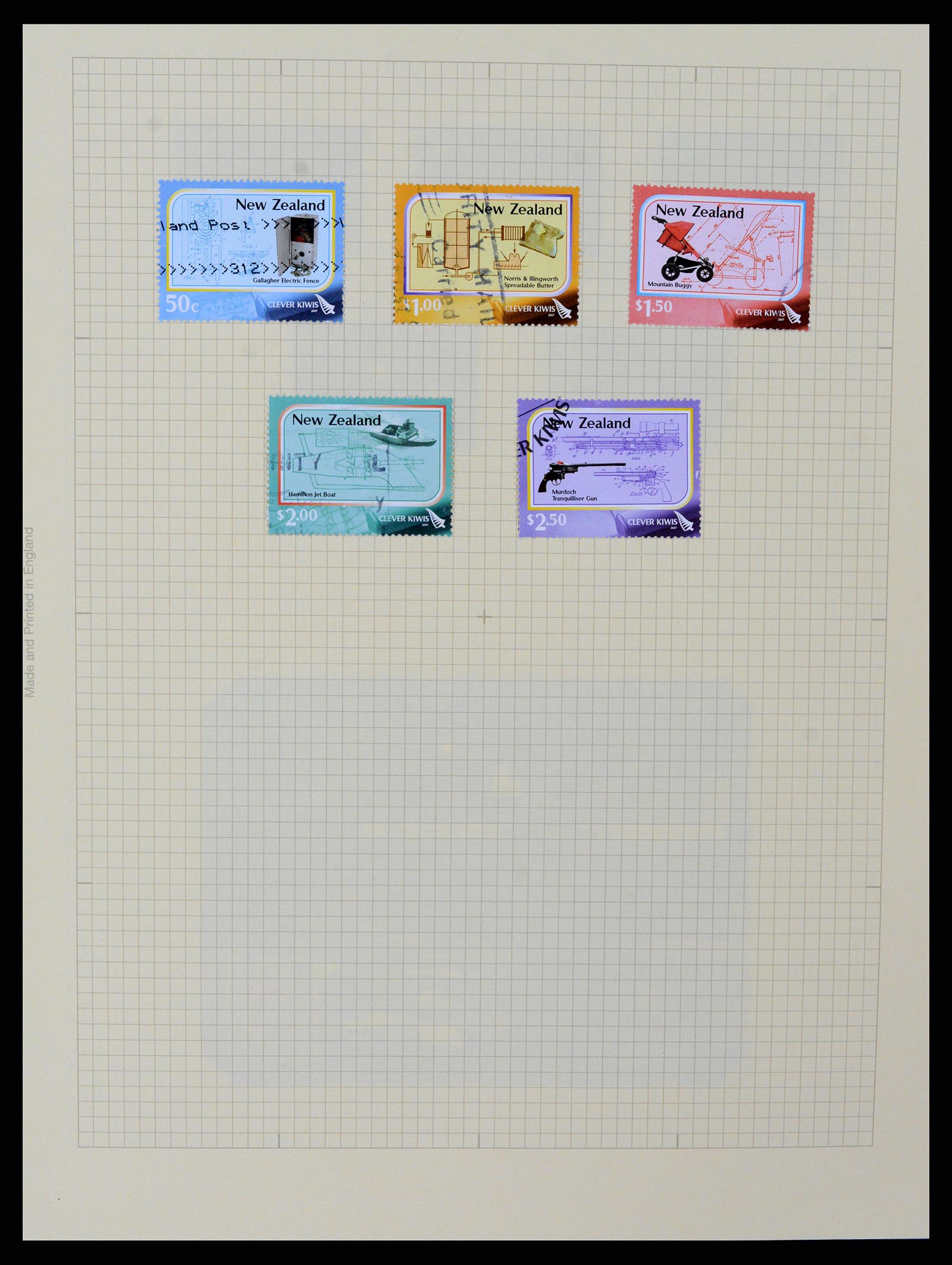 37608 411 - Postzegelverzameling 37608 Nieuw Zeeland 1874-2014.