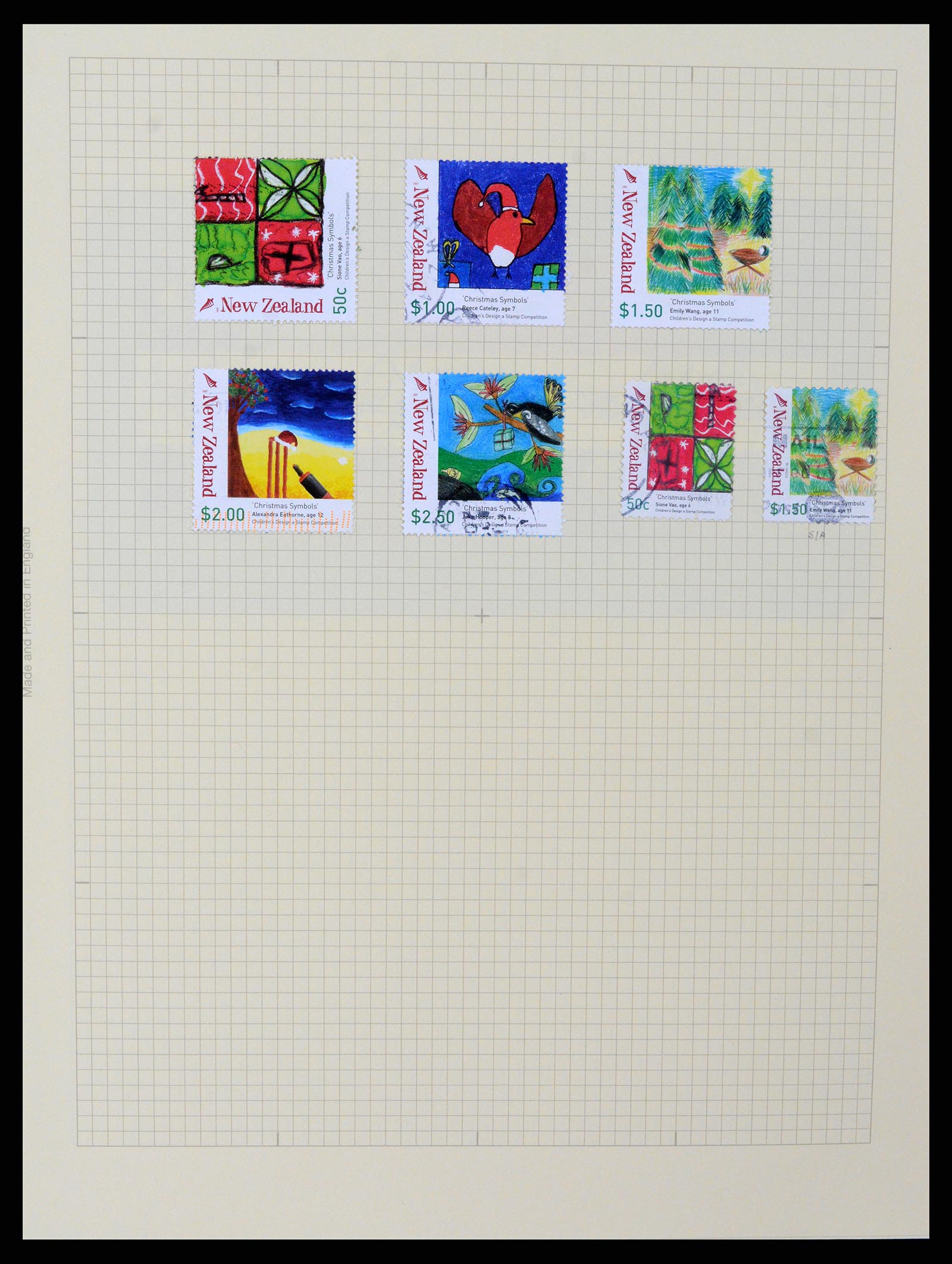 37608 415 - Postzegelverzameling 37608 Nieuw Zeeland 1874-2014.