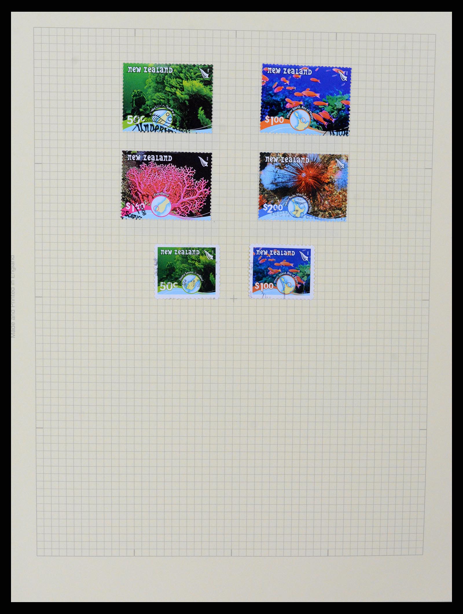 37608 417 - Postzegelverzameling 37608 Nieuw Zeeland 1874-2014.
