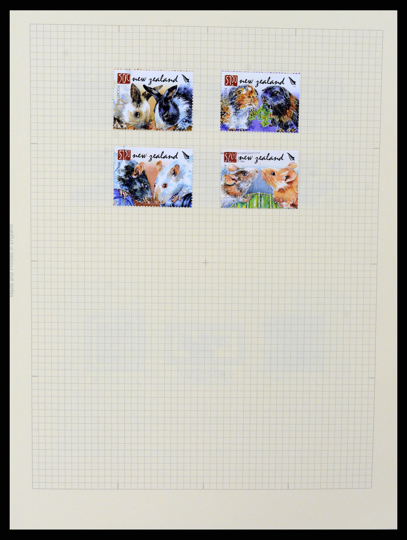 37608 418 - Postzegelverzameling 37608 Nieuw Zeeland 1874-2014.