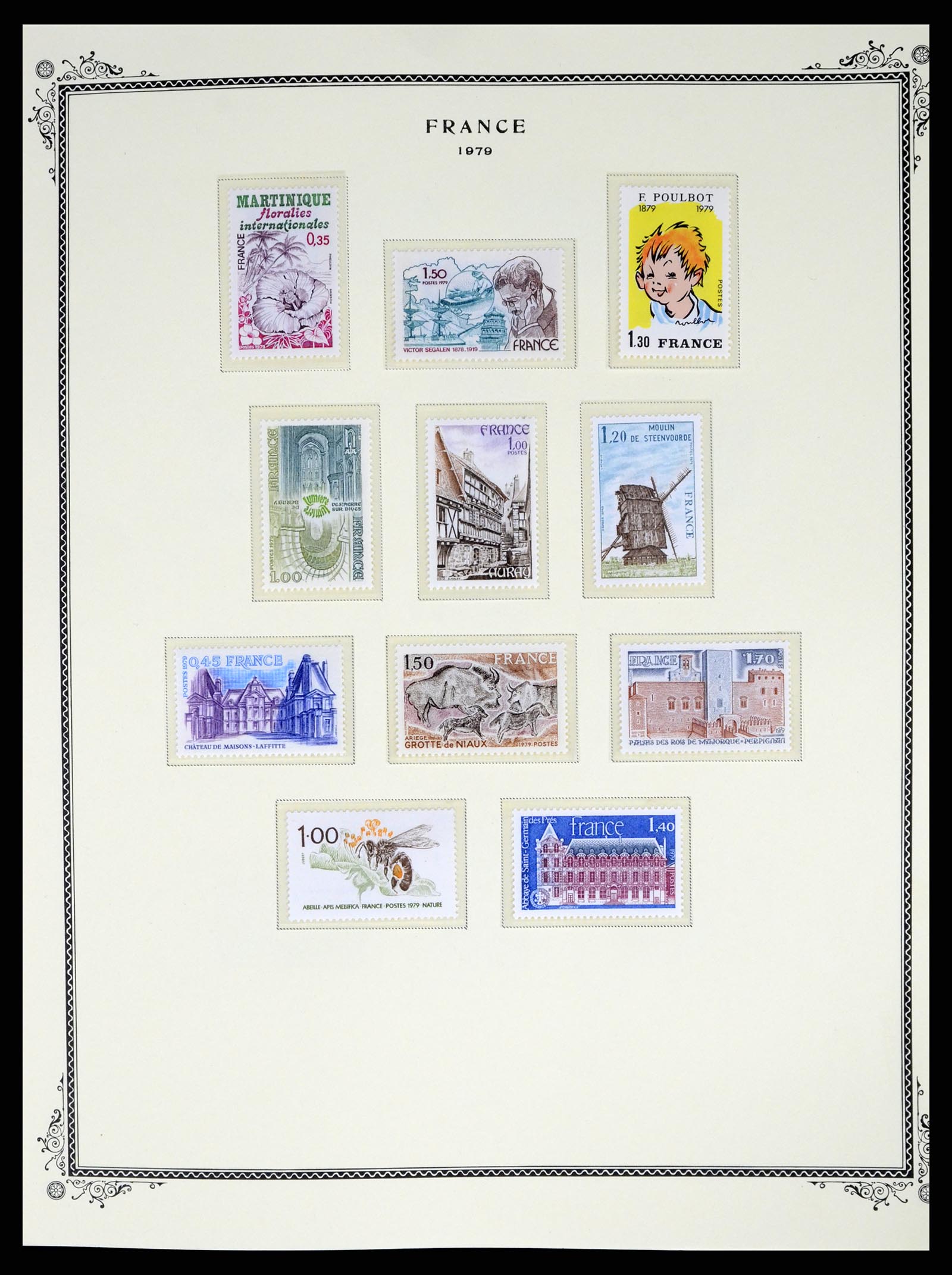 37632 101 - Postzegelverzameling 37632 Frankrijk 1849-2001.