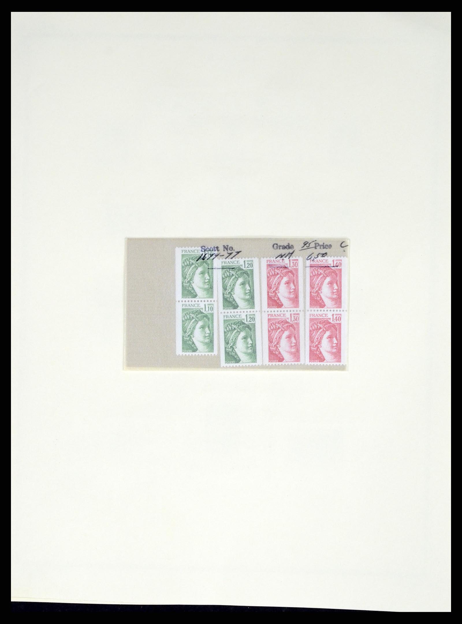 37632 103 - Postzegelverzameling 37632 Frankrijk 1849-2001.