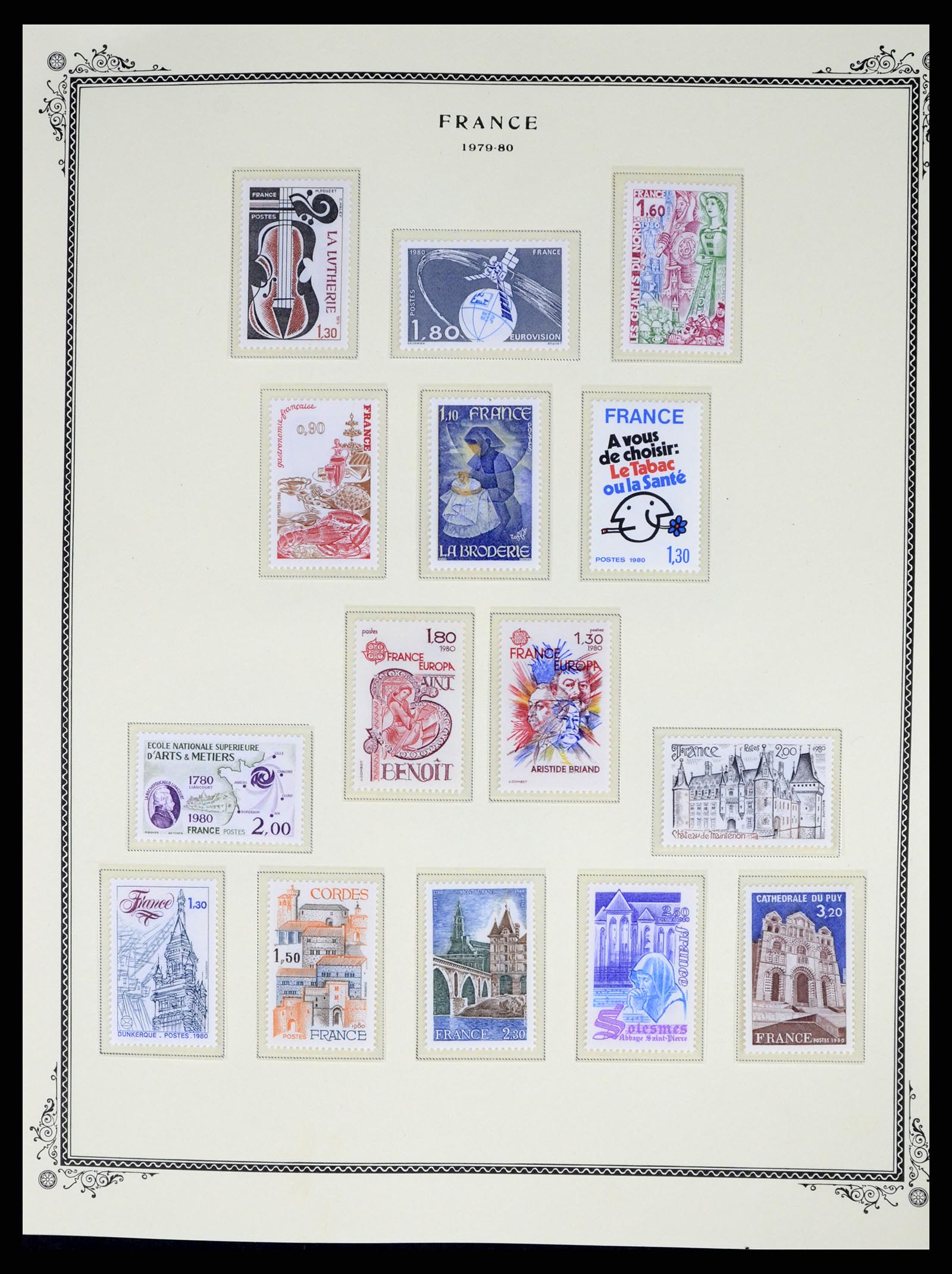 37632 105 - Postzegelverzameling 37632 Frankrijk 1849-2001.