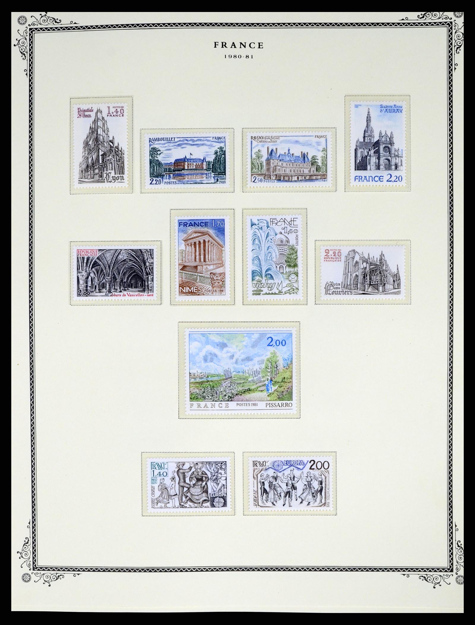 37632 108 - Postzegelverzameling 37632 Frankrijk 1849-2001.